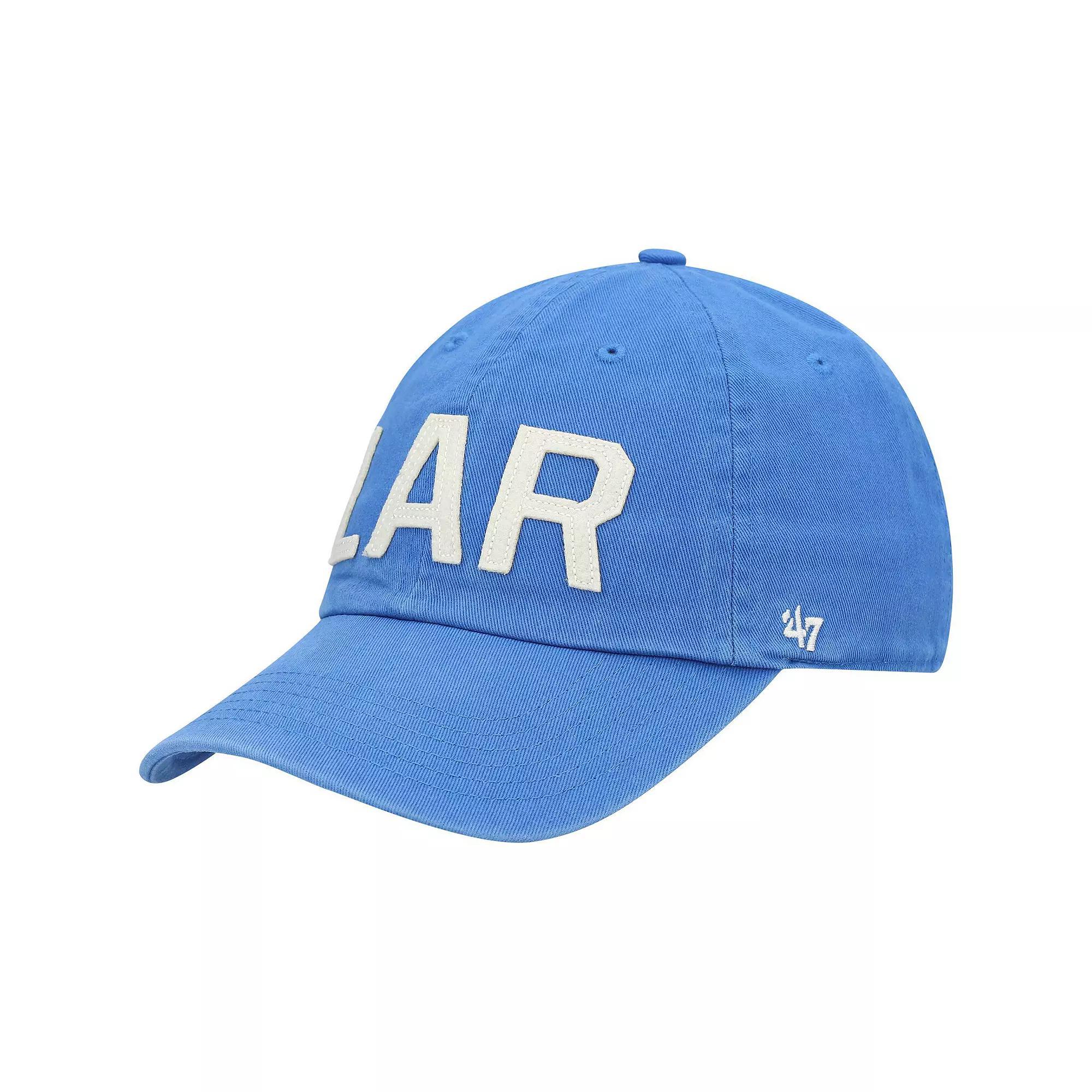 Womens 47 Royal Los Angeles Rams Finley Clean Up Adjustable Hat Product Image