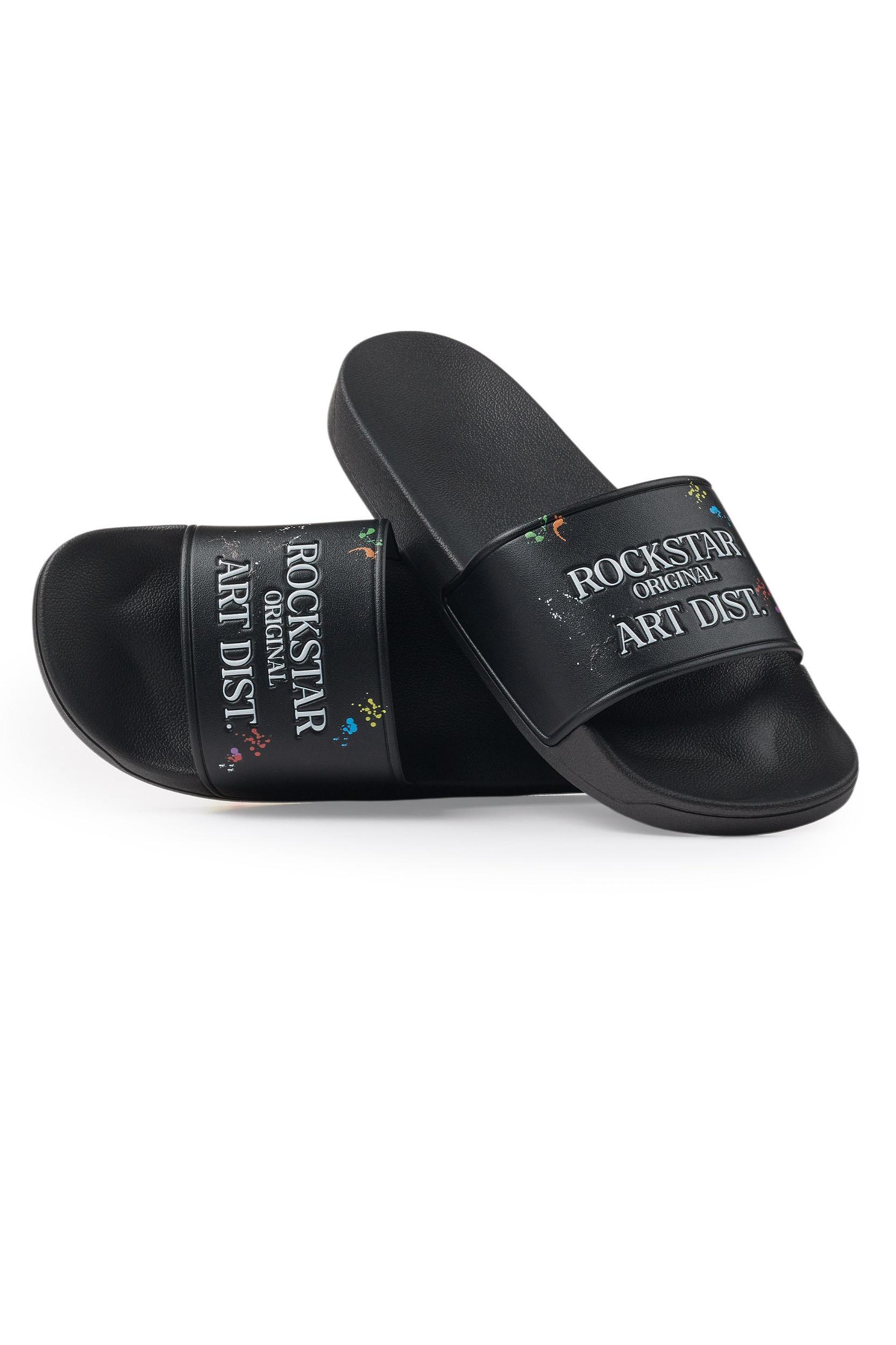 Careme Black Slides Female Product Image