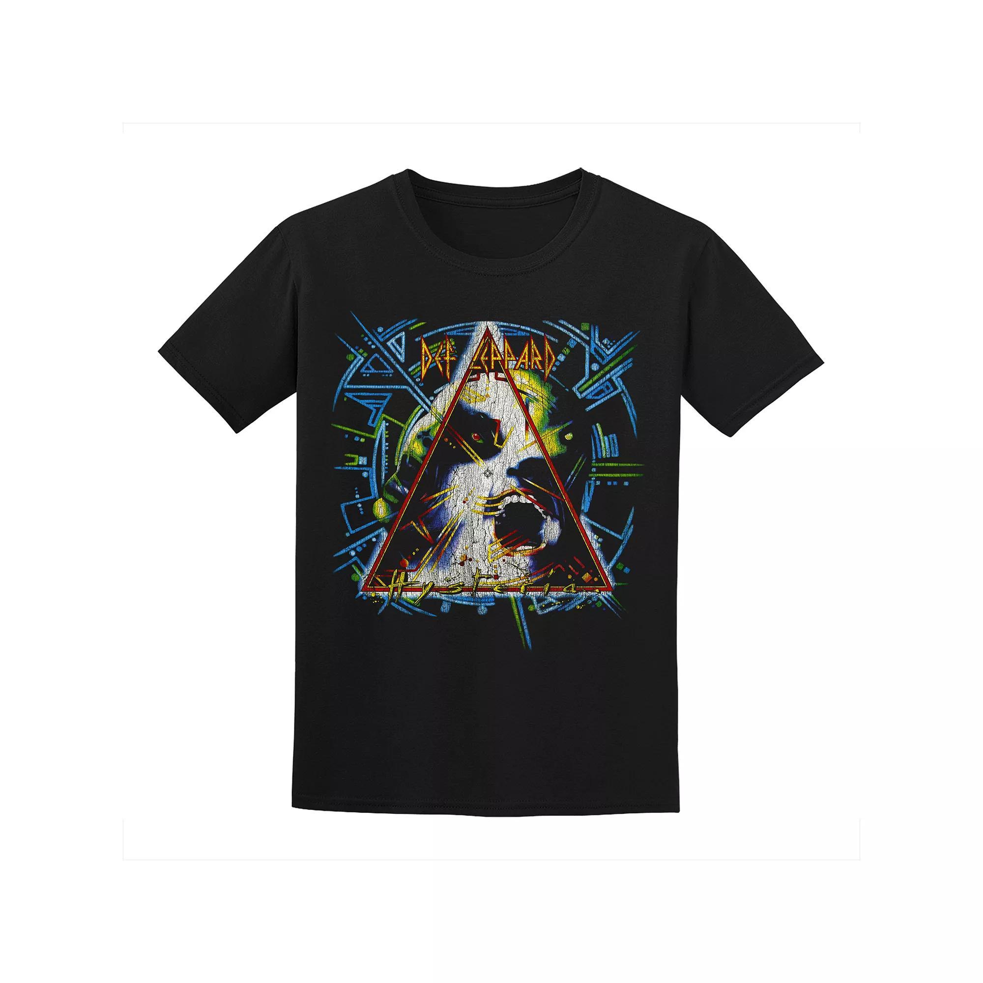 Men's Def Leppard Tee, Size: XXL, Black Product Image
