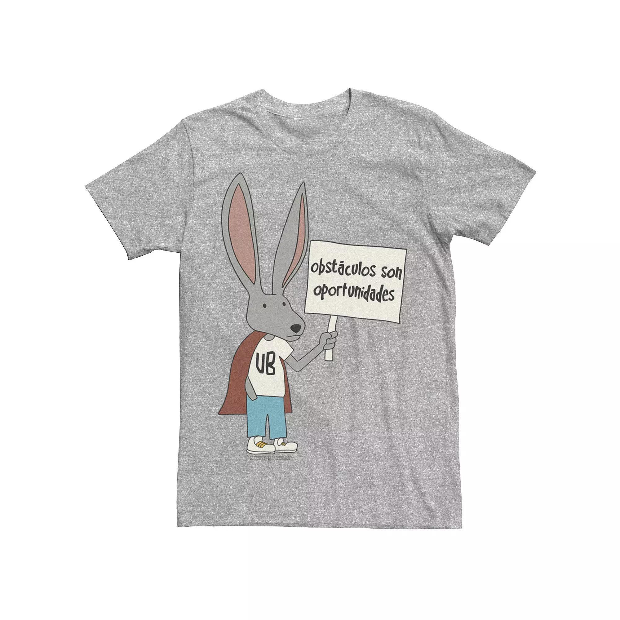 Men's The Suicide Squad Knock Off Bunny Tee, Boy's, Size: Medium, Athletic Grey Product Image