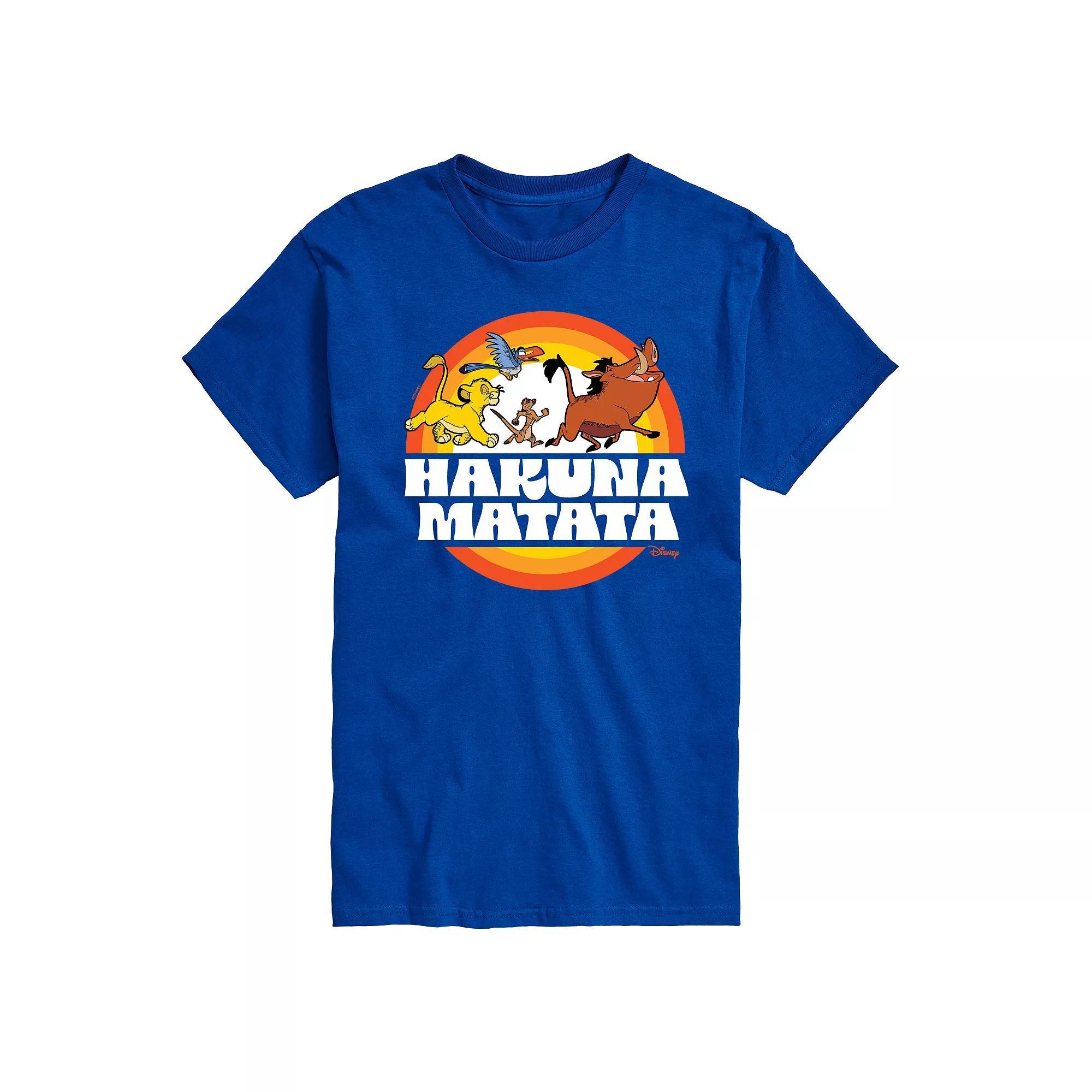 Disneys The Lion King Mens Hukana Matata Graphic Tee Product Image