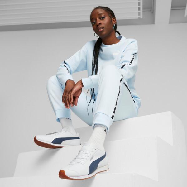 PUMA Turin III Men's Sneakers in White/Inky Blue/Gum Product Image
