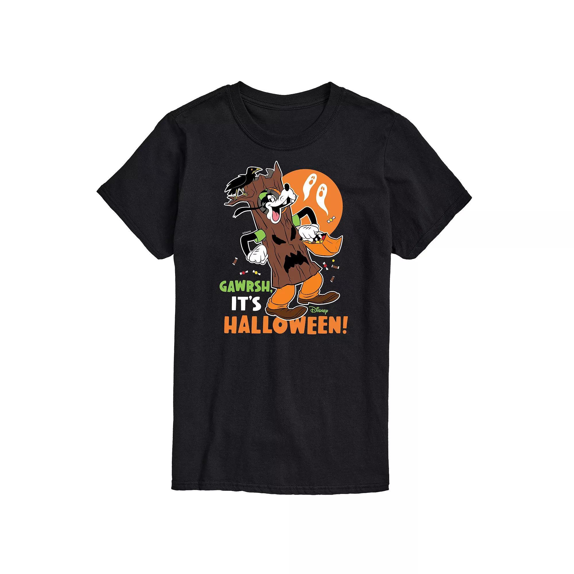 Disney's Goofy Men's Gawrish Its Halloween Graphic Tee, Size: XL, Black Product Image