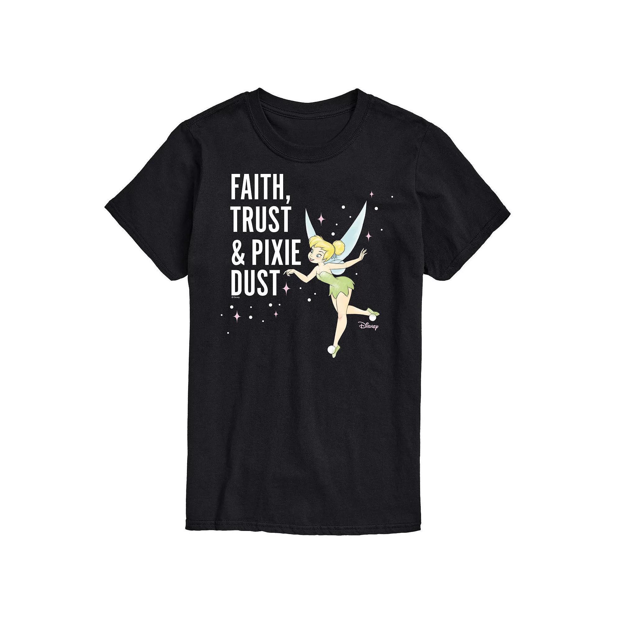 Disneys Tinker Bell Big & Tall Faith Trust Graphic Tee, Mens Product Image