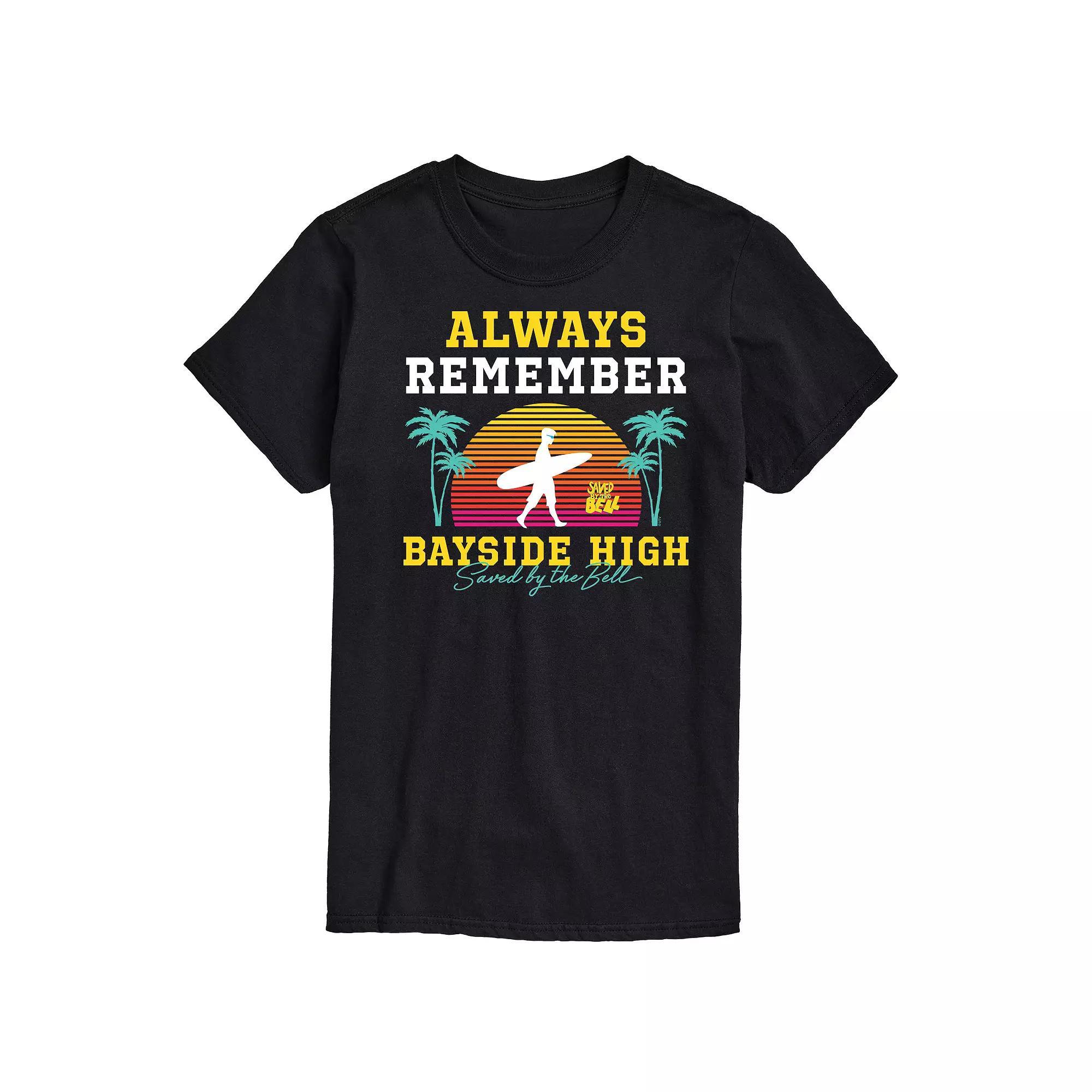 Mens Saved By The Bell Bayside High Graphic Tee Product Image