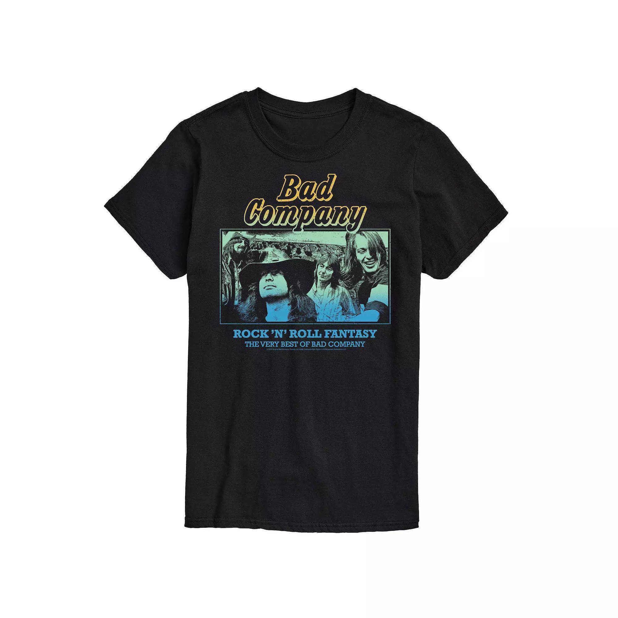 Big & Tall Bad Company Rock N Roll Tee, Mens Product Image