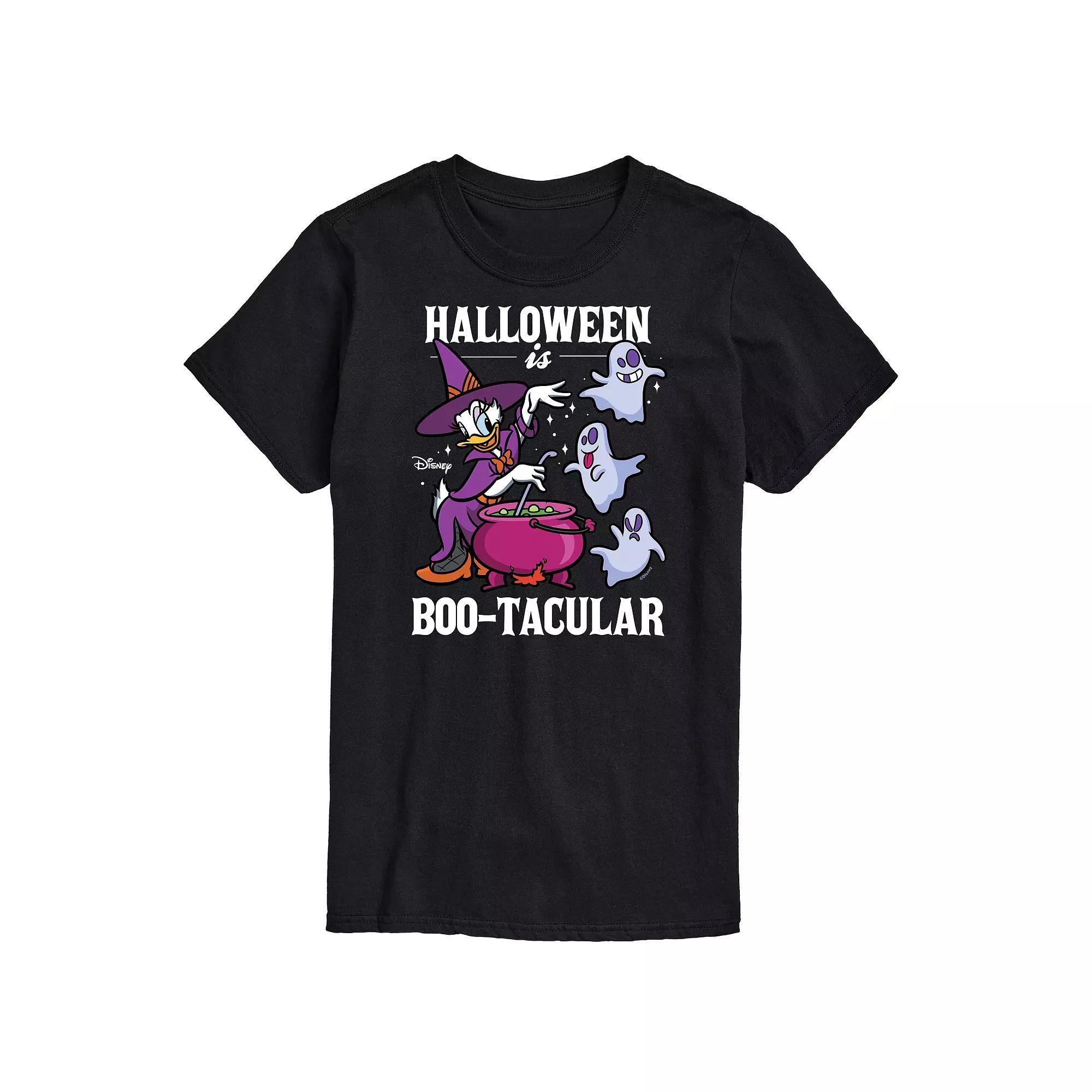 Disneys Daisey Duck Mens Halloween Is Bootacular Graphic Tee Product Image