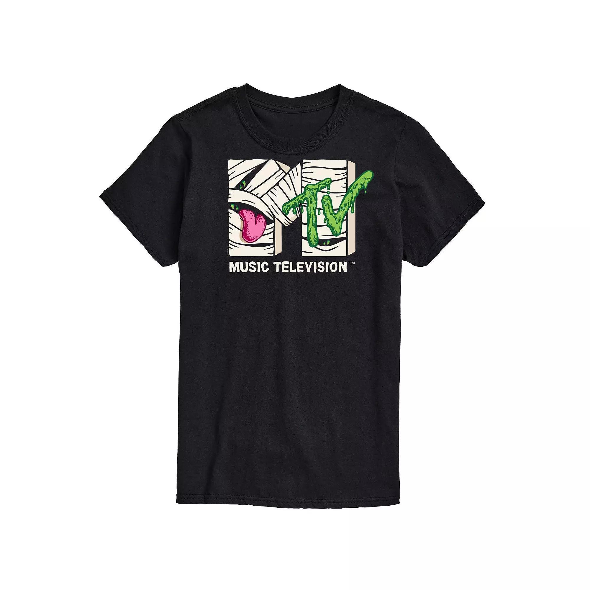 Big & Tall Nerf 90s Sprinkle Logo Graphic Tee, Mens Blue Product Image