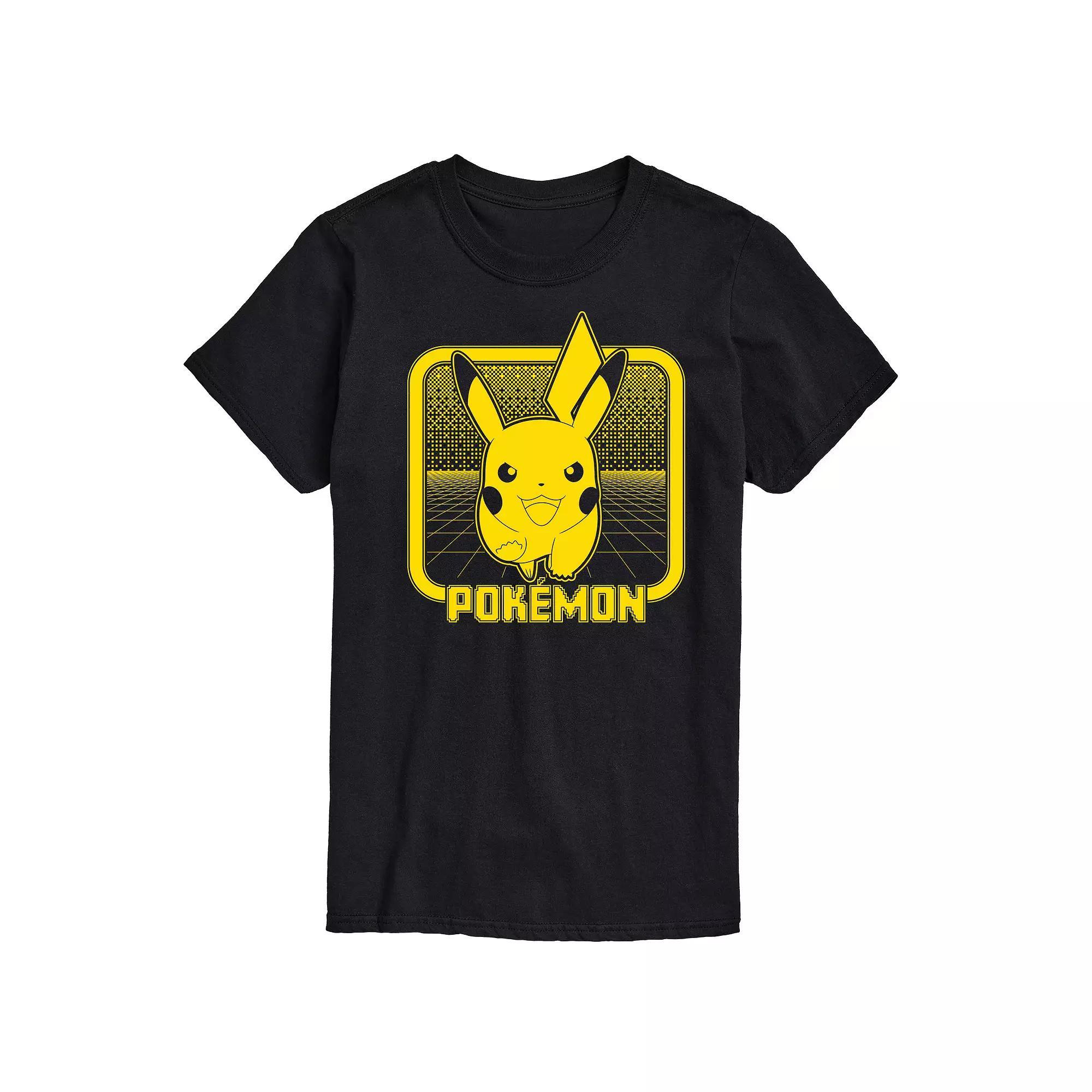 Mens Pokemon Retro Pikachu Graphic Tee Product Image