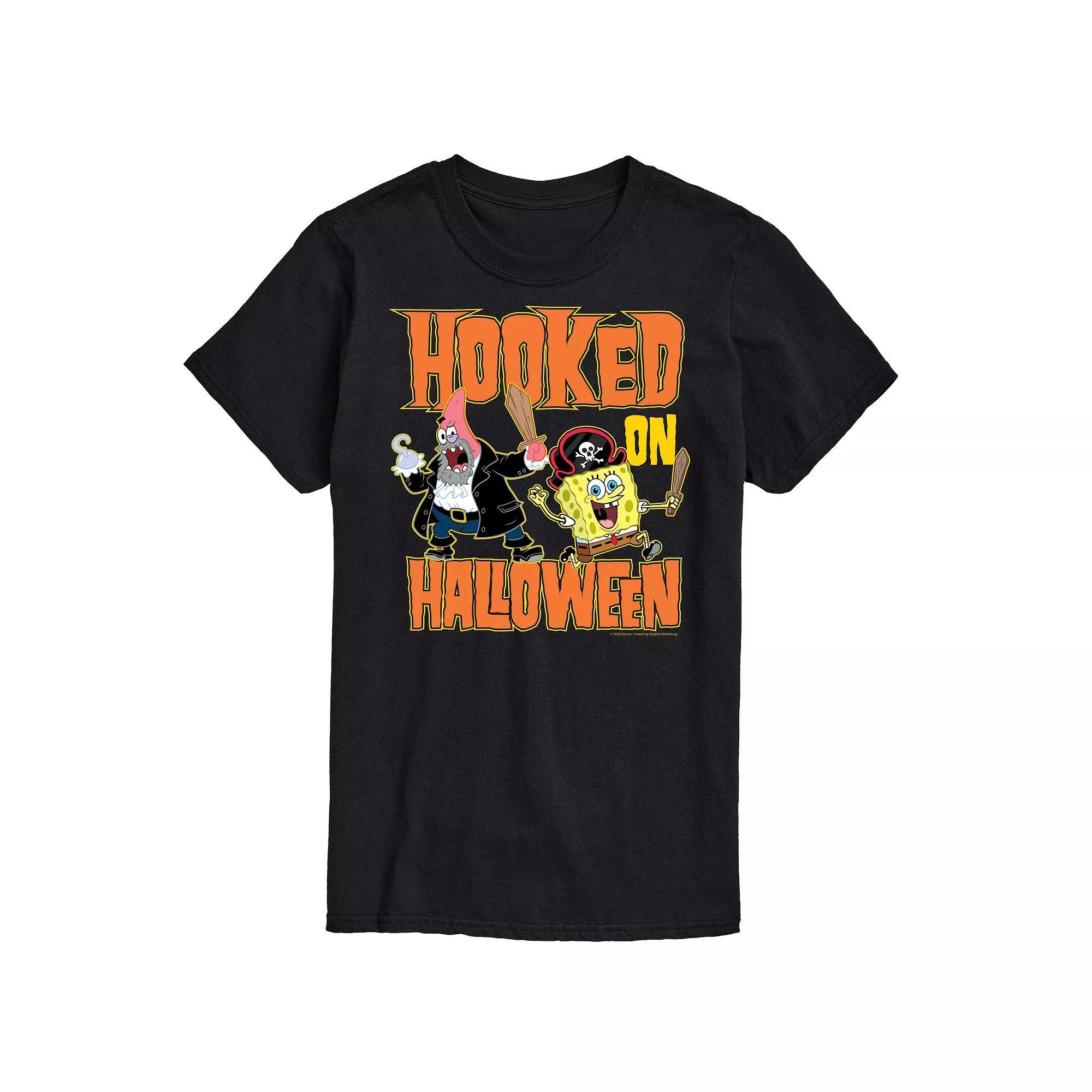 Mens SpongeBob SquarePants Halloween Tee Product Image