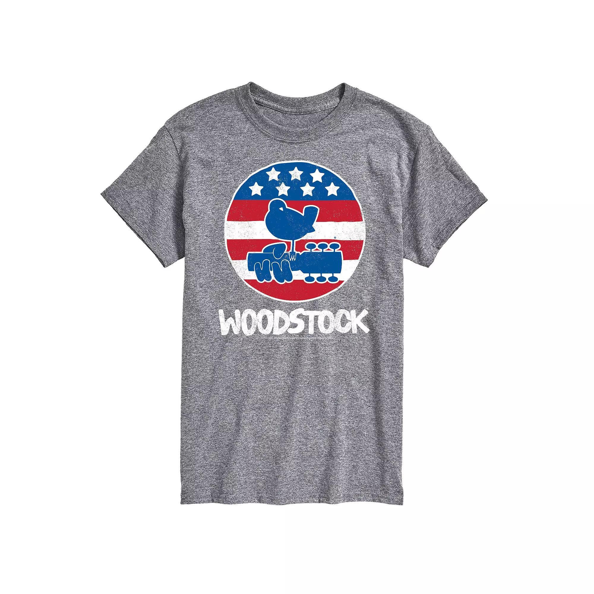 Mens Woodstock Americana Graphic Tee Product Image