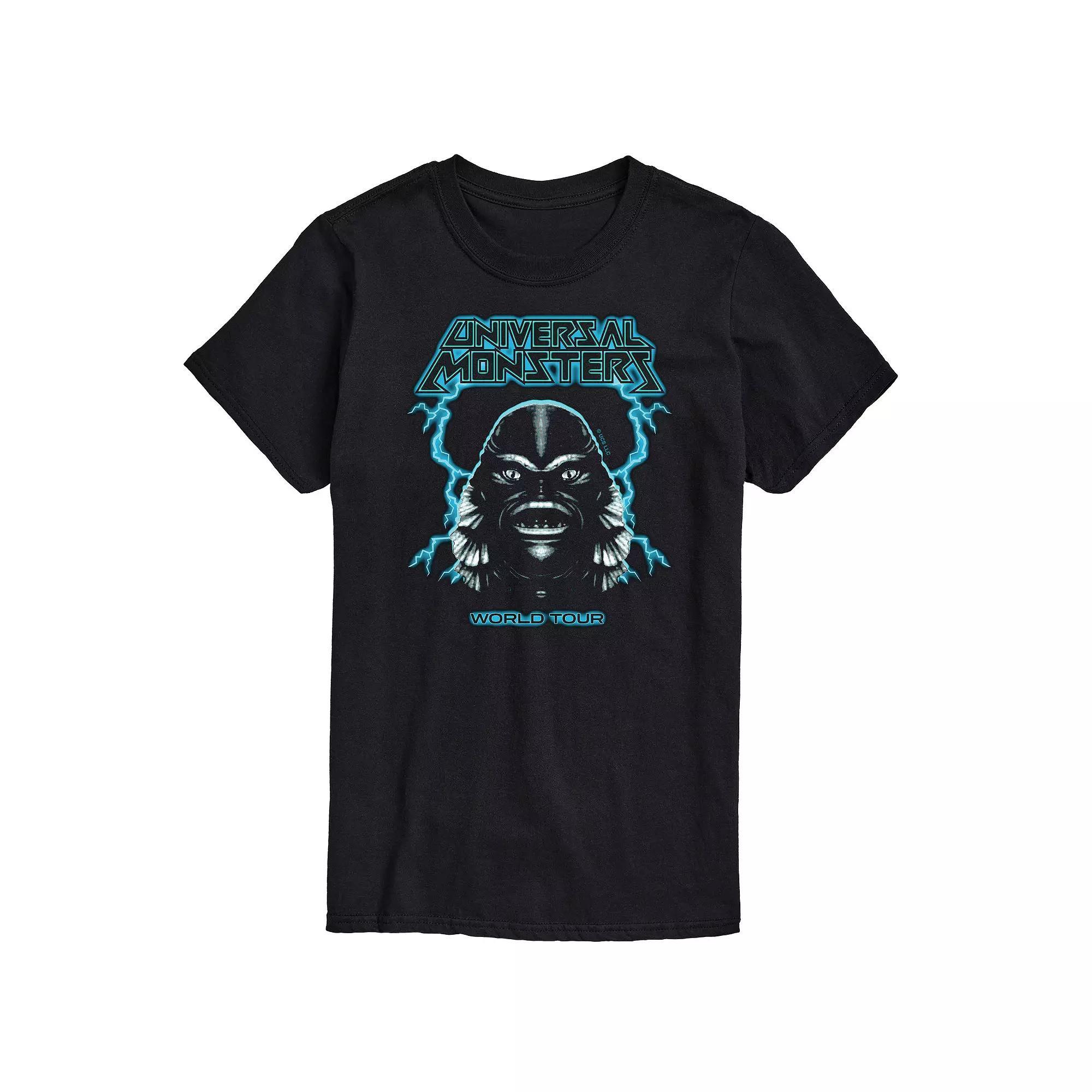 Big & Tall Universal Monsters Creatures World Tour Graphic Tee, Mens Product Image