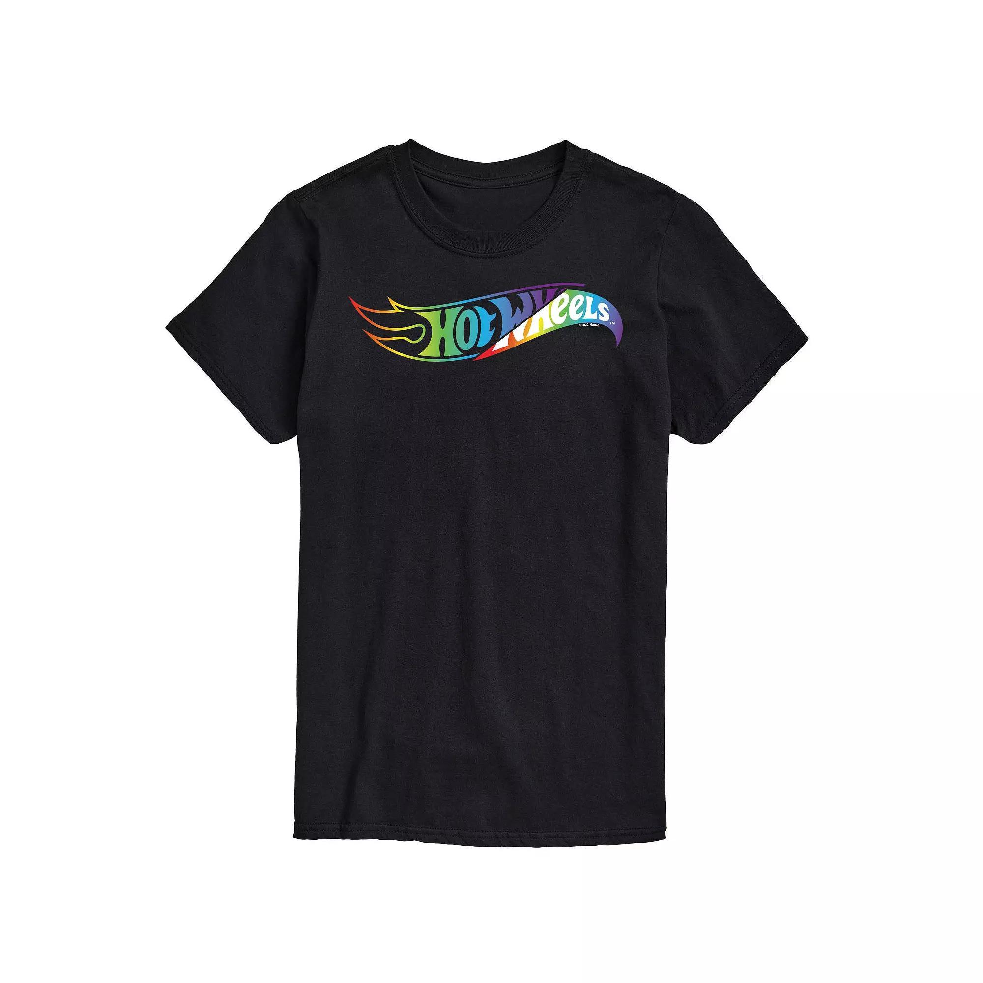 Big & Tall Hot Wheels Pride Wheels Graphic Tee, Mens Product Image