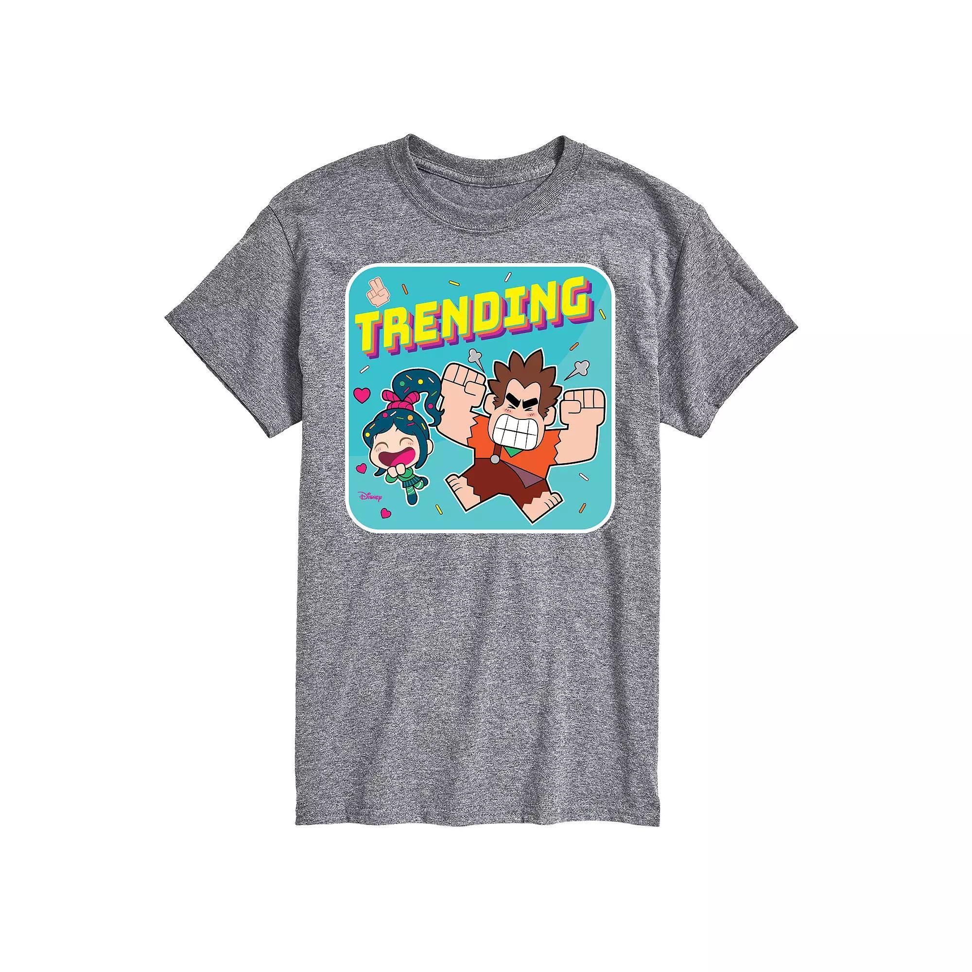 Disneys Wreck It Ralph Big & Tall Trending Graphic Tee, Mens Product Image