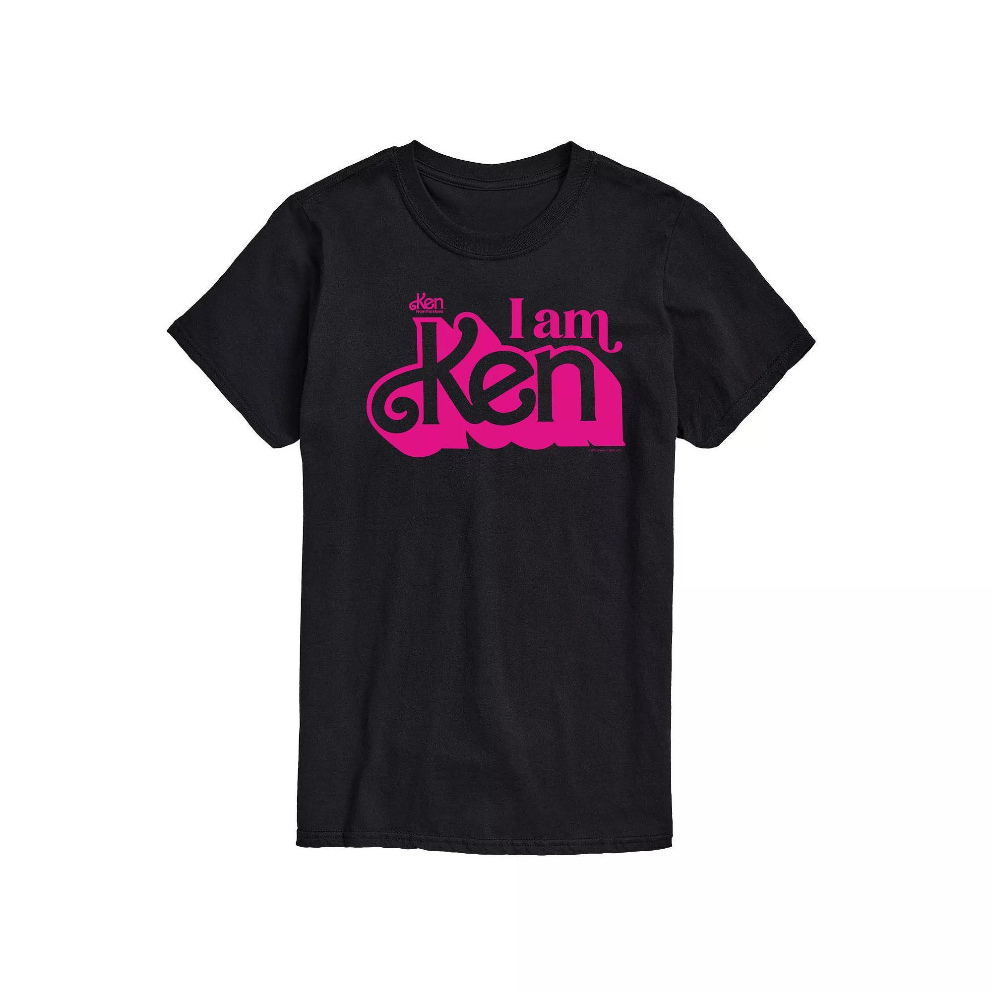 Mens Barbie The Movie I Am Ken Graphic Tee Product Image