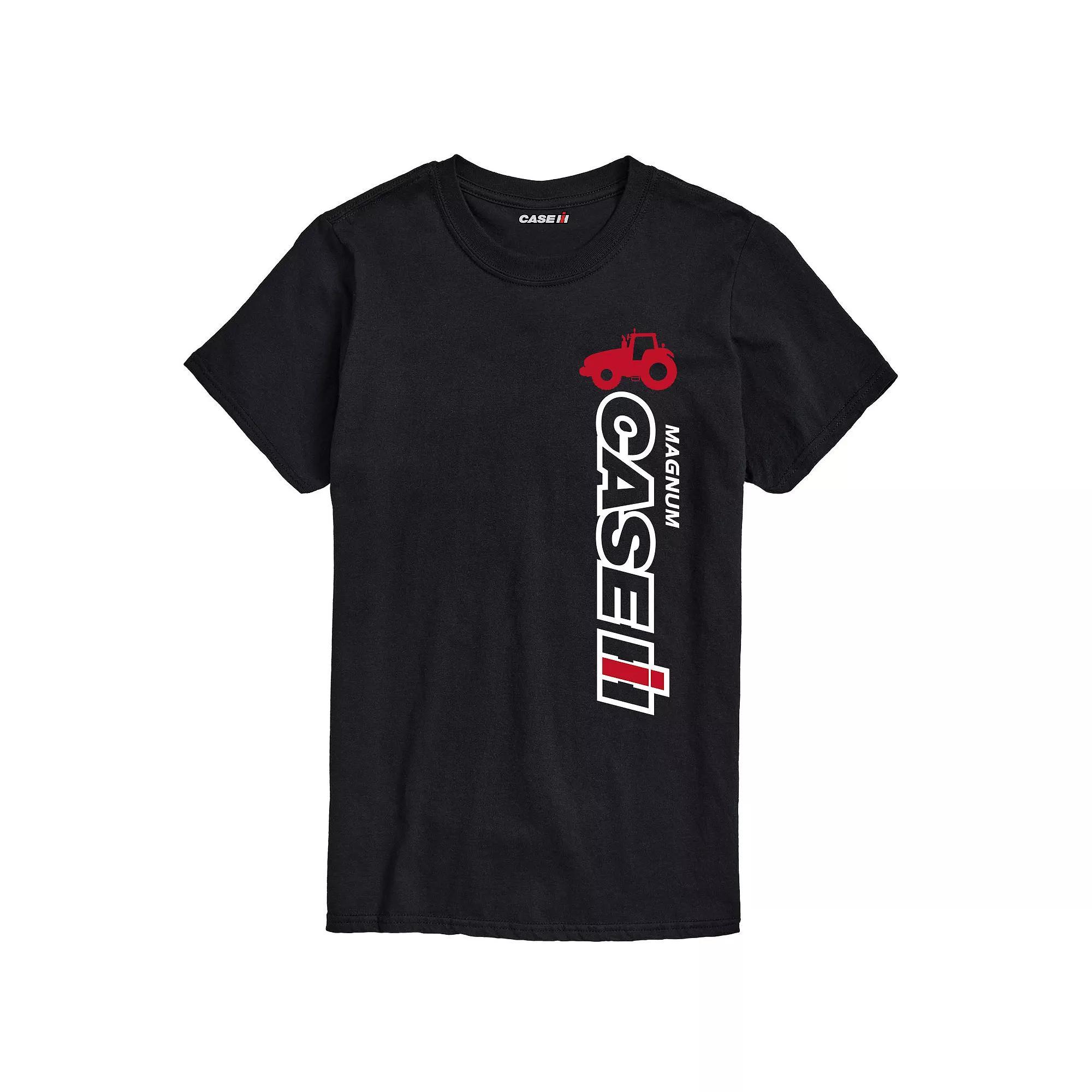 Men's Case IH Vertical Logo Graphic Tee, Size: XXL, Black Product Image