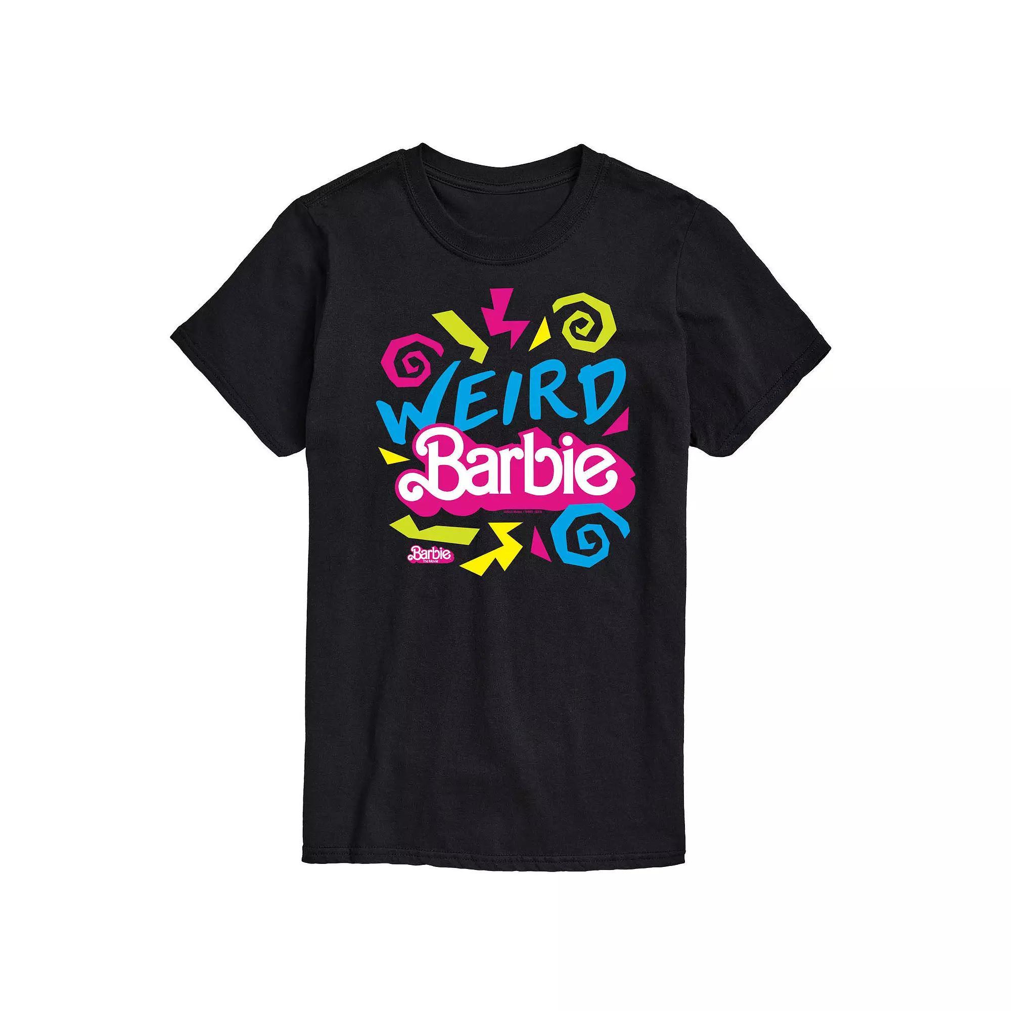 Big & Tall Barbie The Movie Weird Barbie Graphic Tee, Mens Product Image