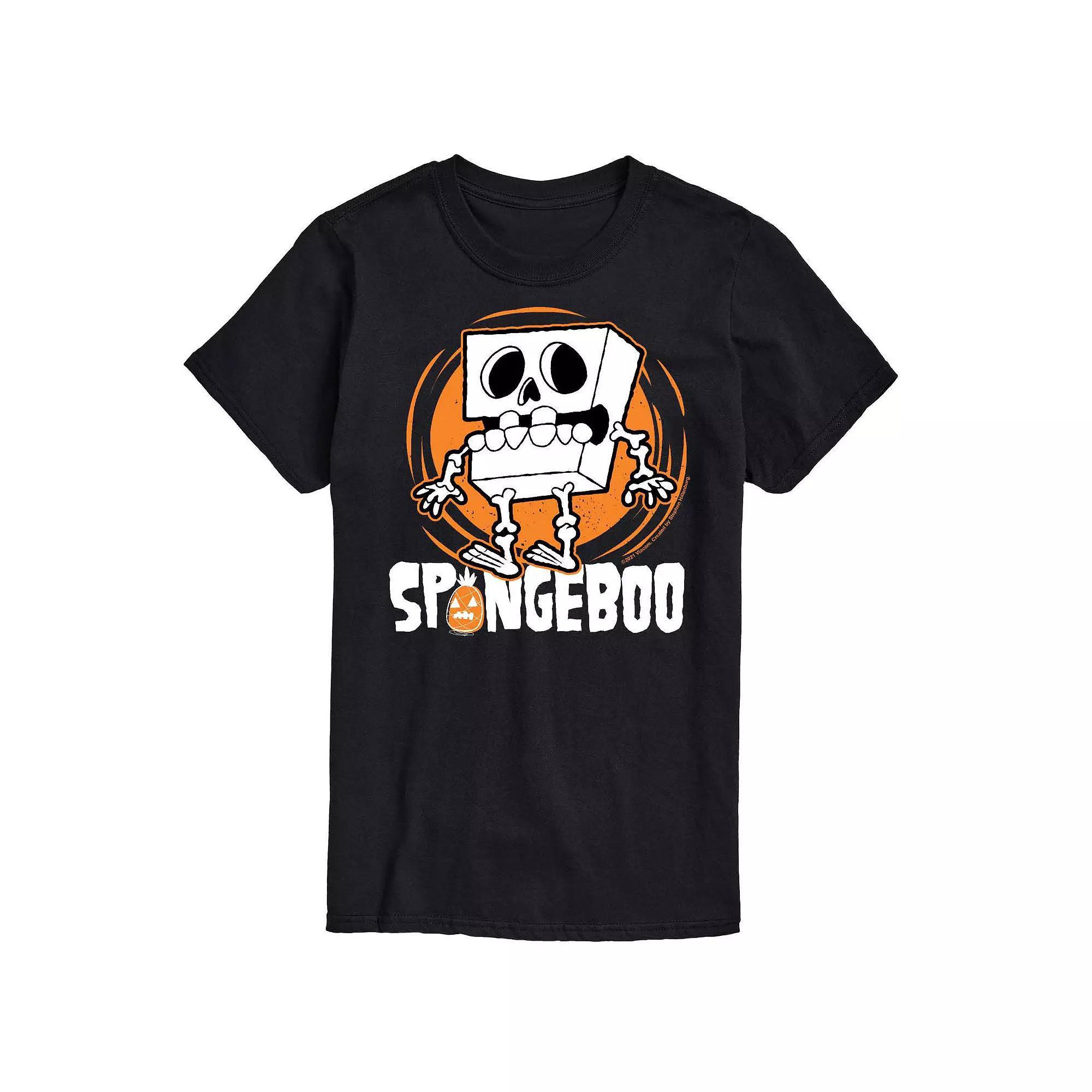 Mens SpongeBob SquarePants SpongeBoo Tee Product Image