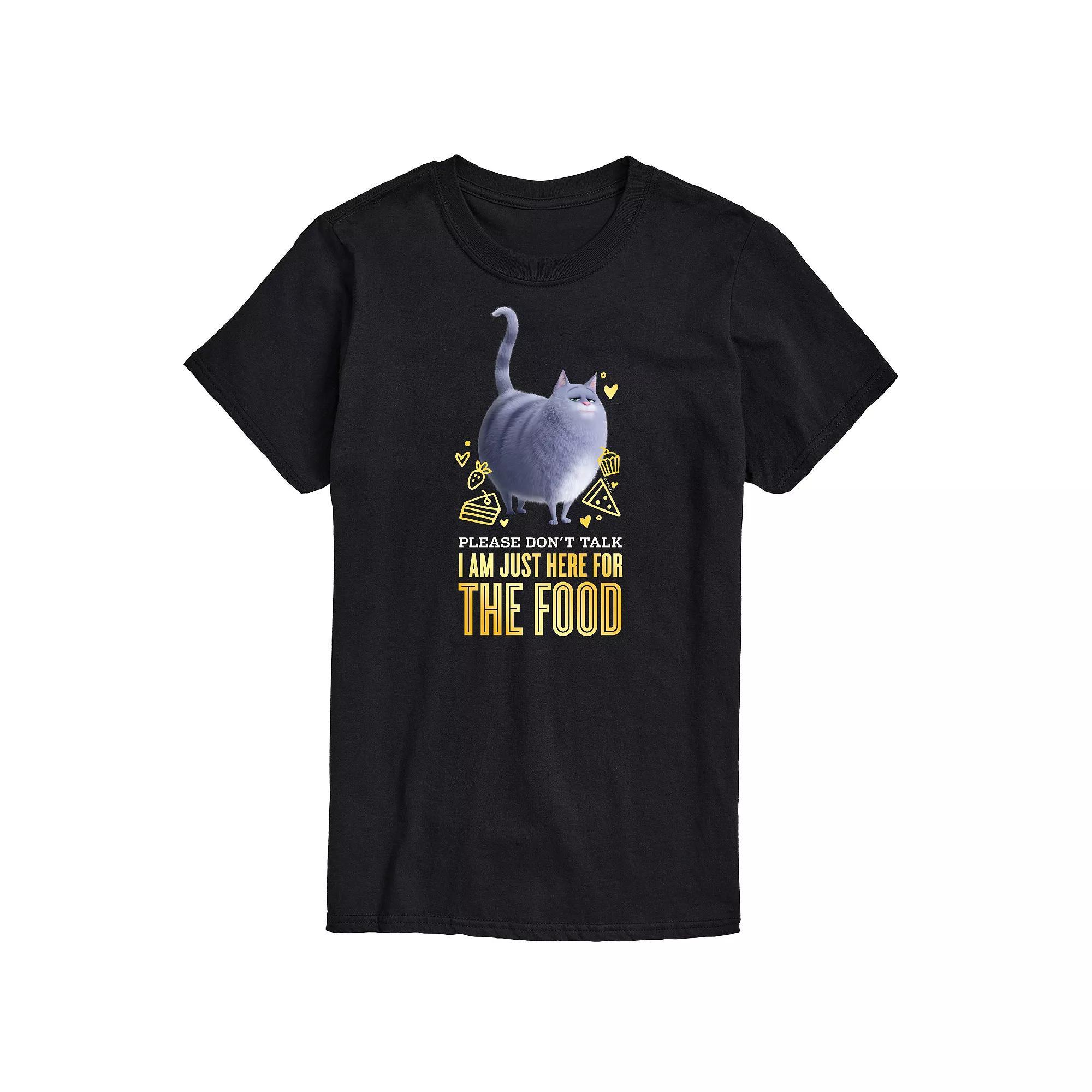 Mens The Secret Life of Pets Please Dont Talk Graphic Tee Product Image