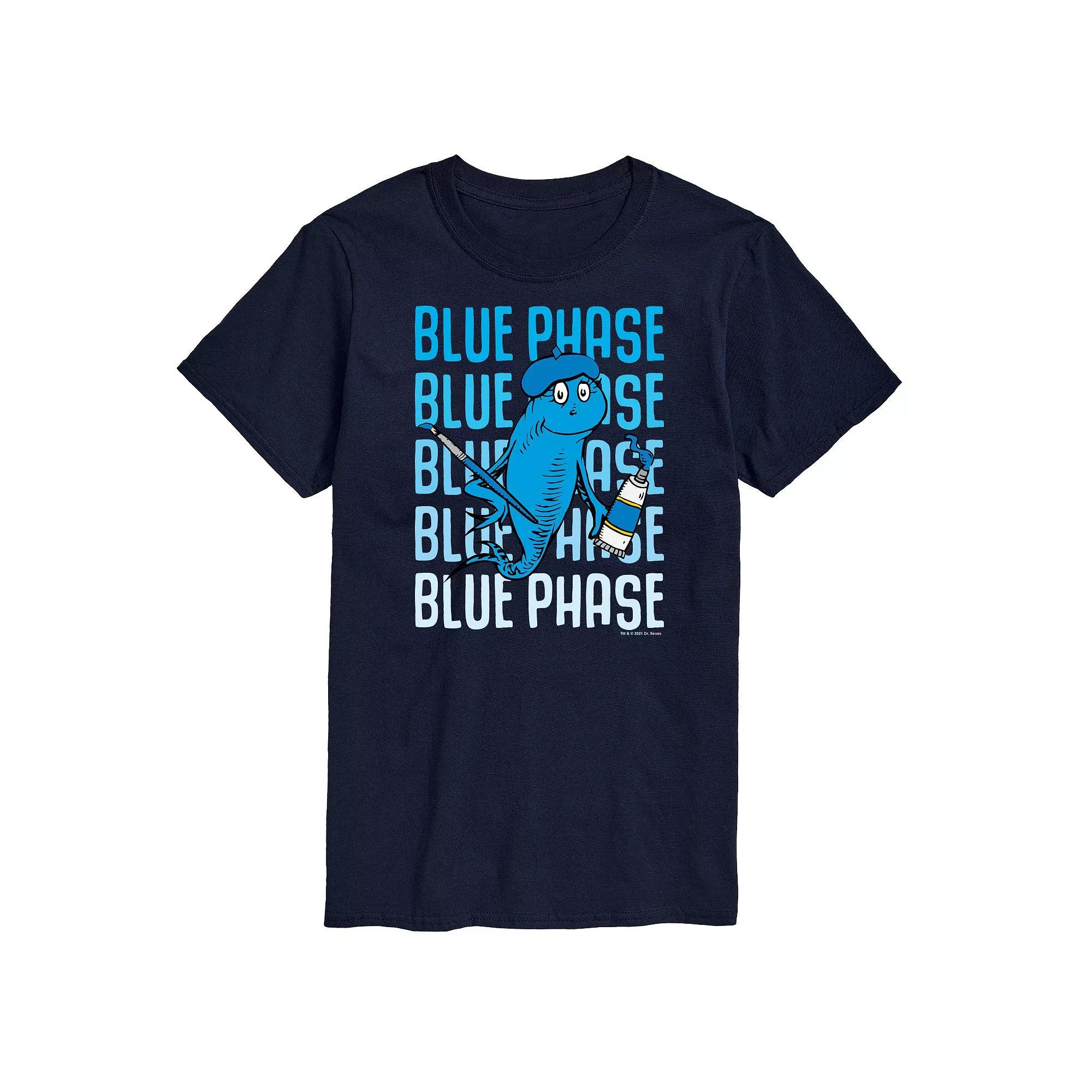 Big & Tall Multitasking Checklist Tee, Mens Blue Product Image