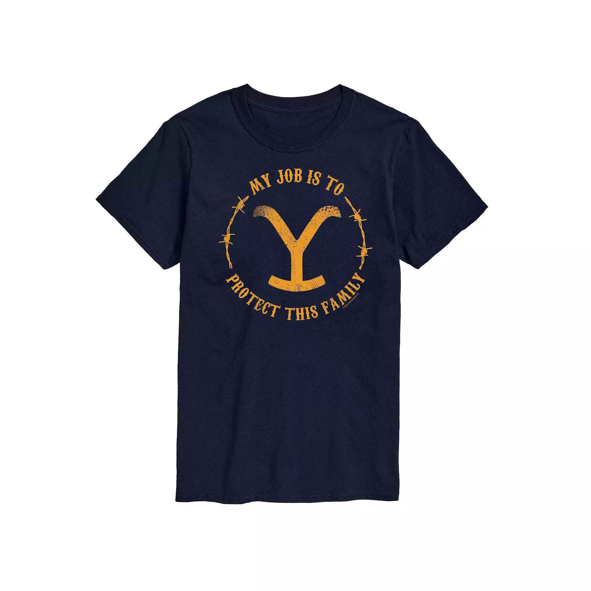 Mens Aries Speak My Mind Graphic Tee Blue Product Image