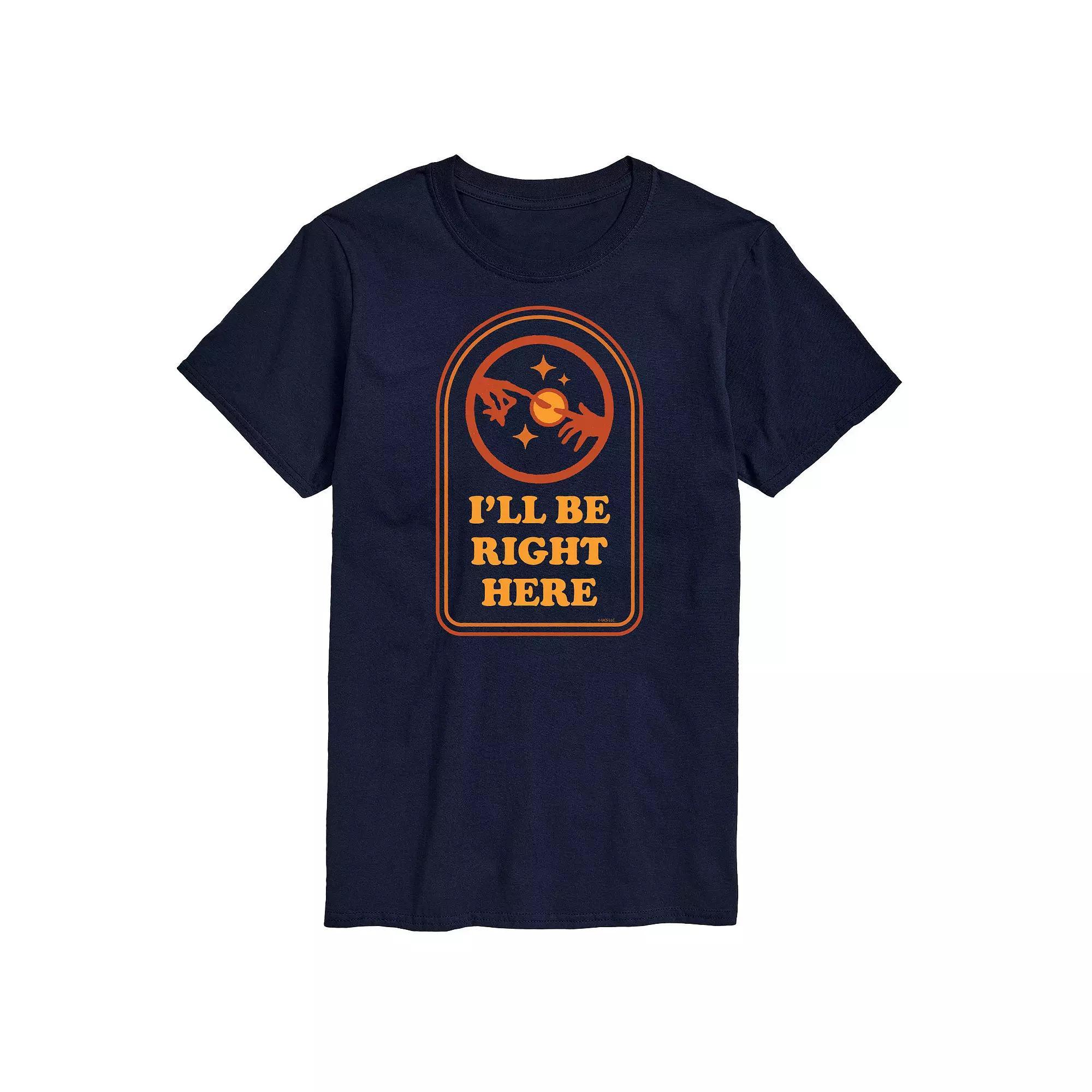 Big & Tall ET Ill Be Right Here Tee, Mens Blue Product Image