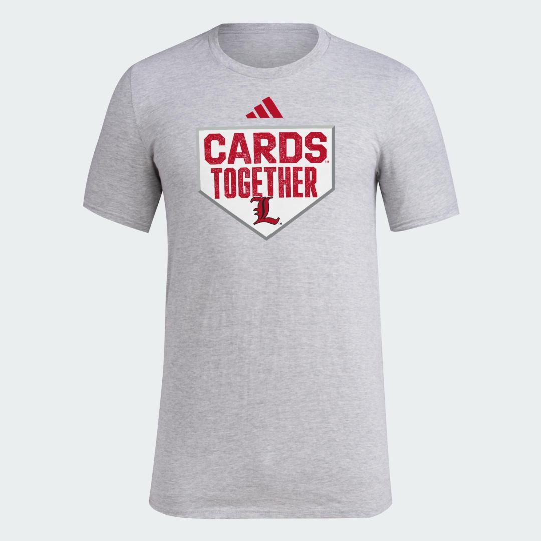 adidas Georgia Tech Yellow Jackets Dugout Postseason Tee Medium Grey Heather L Mens Product Image