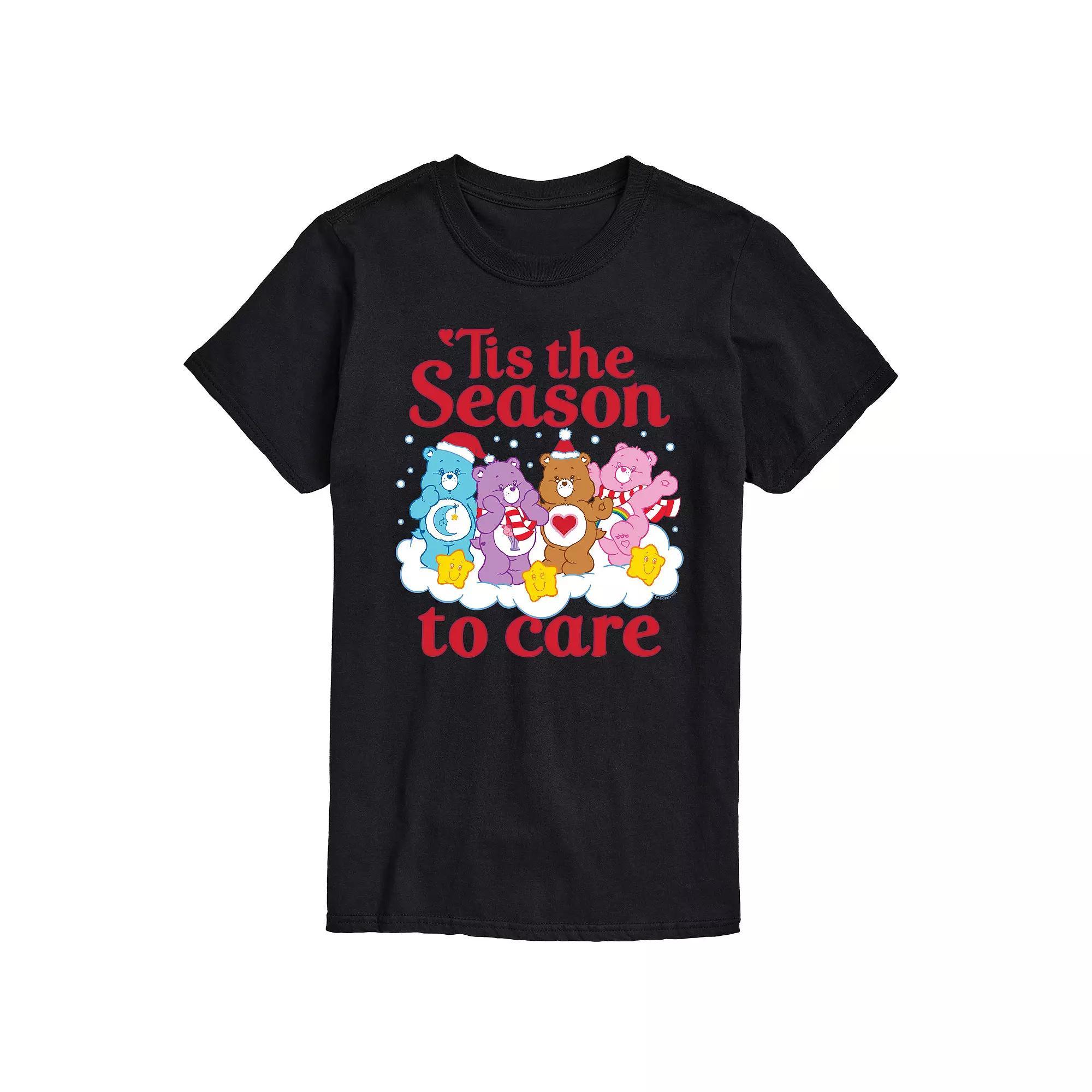 Big & Tall Care Bears Tis The Season To Care Graphic Tee, Mens Product Image