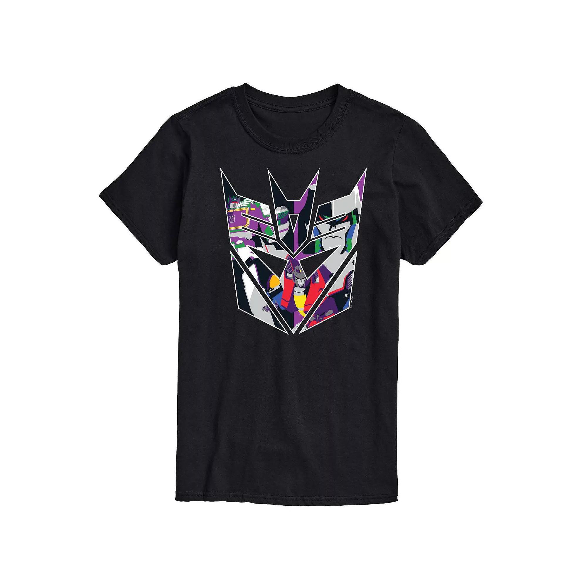 Mens Transformers Decepticon Logo Graphic Tee Product Image