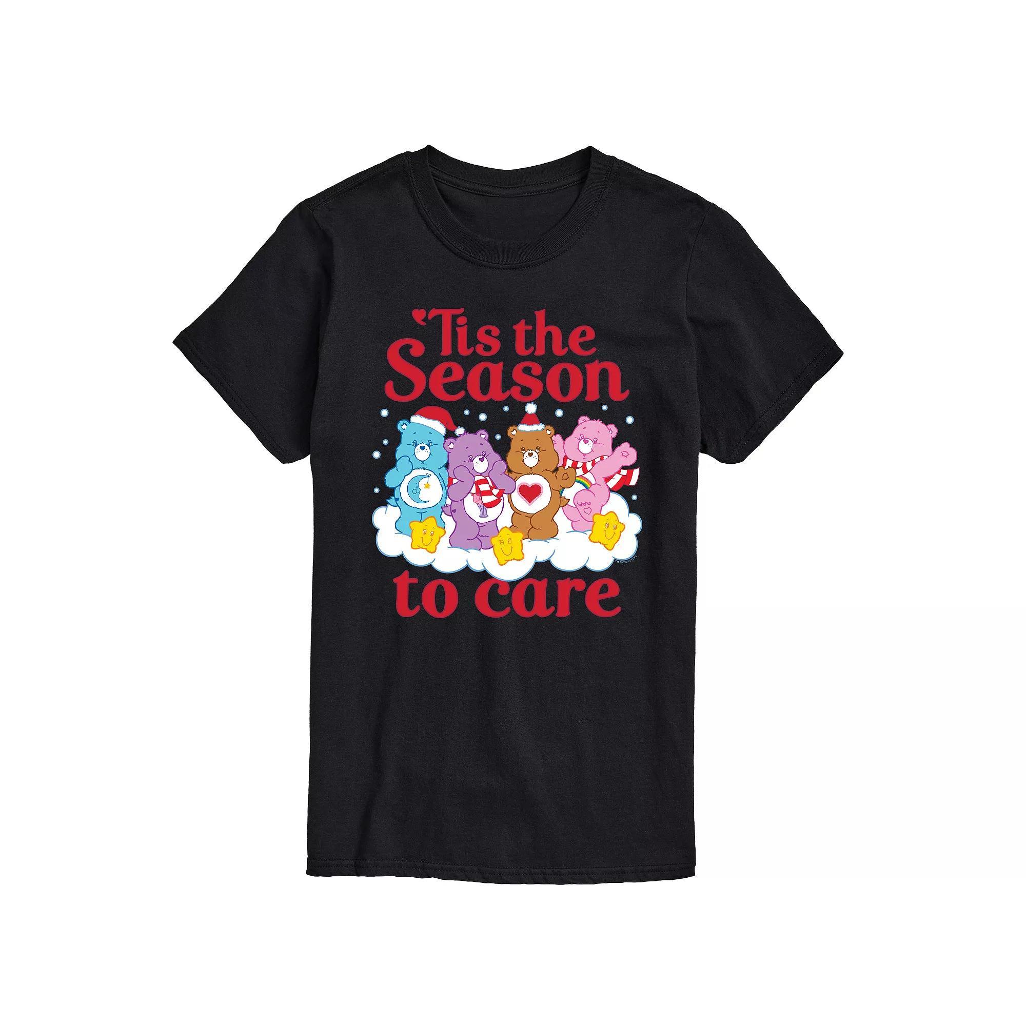 Big & Tall Care Bears Tis The Season To Care Graphic Tee, Mens Product Image