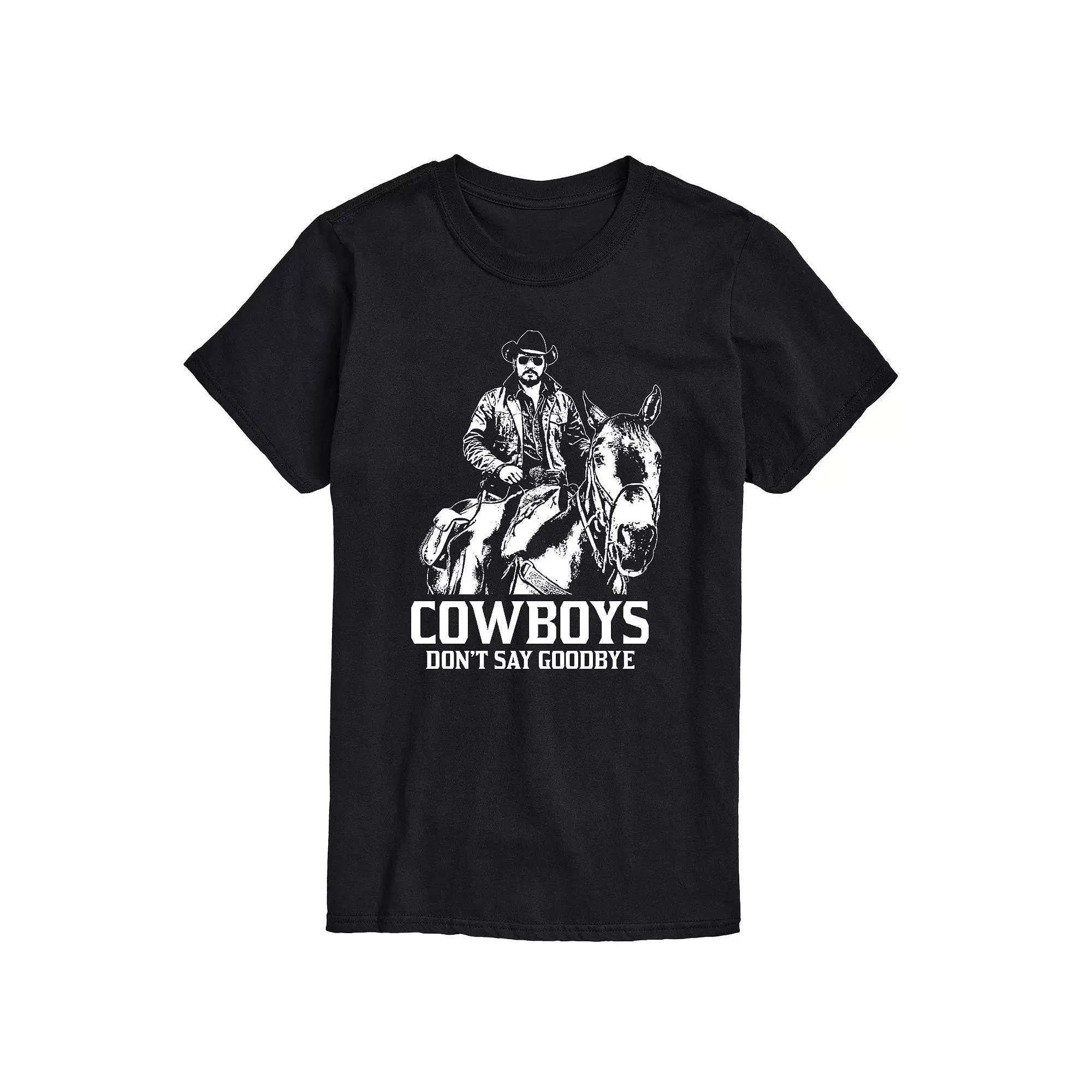 Mens Yellowstone Dont Say Goodbye Tee Product Image
