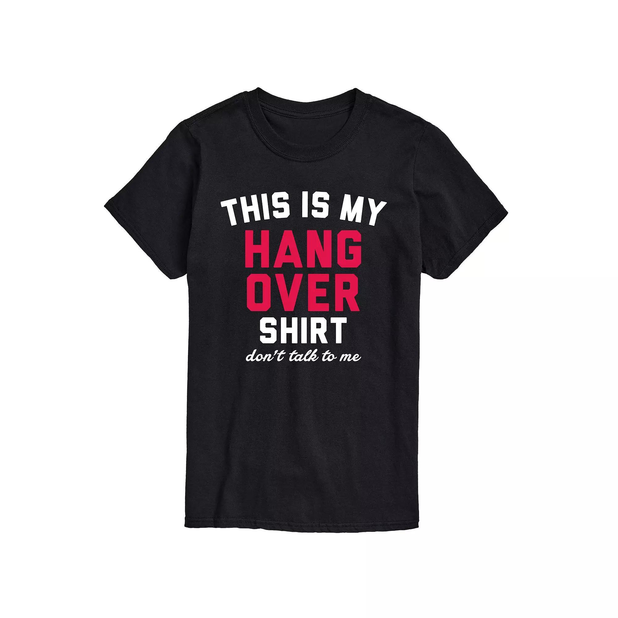 Big & Tall This Is My Hangover Shirt Graphic Tee, Mens Product Image