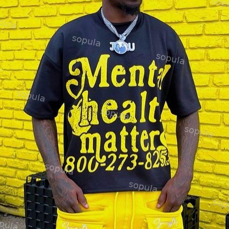 Mental Health Matters 100% Cotton T-Shirt Product Image