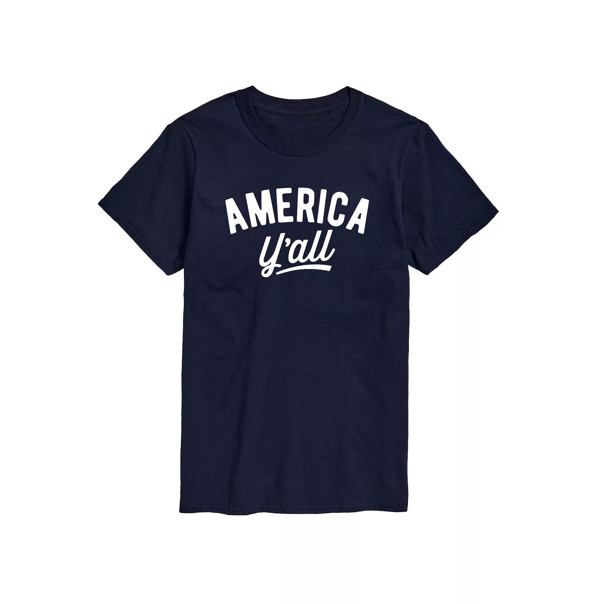 Big & Tall Gobble Gobble Football Tee, Mens Blue Product Image