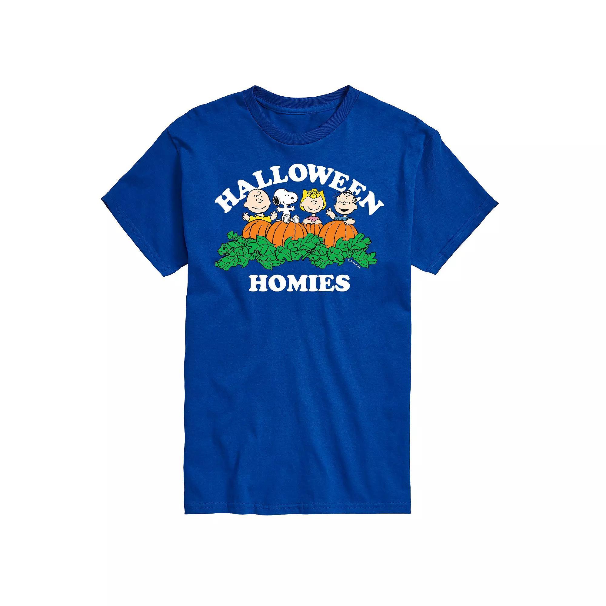 Big & Tall Peanuts Halloween Homies Tee, Mens Product Image
