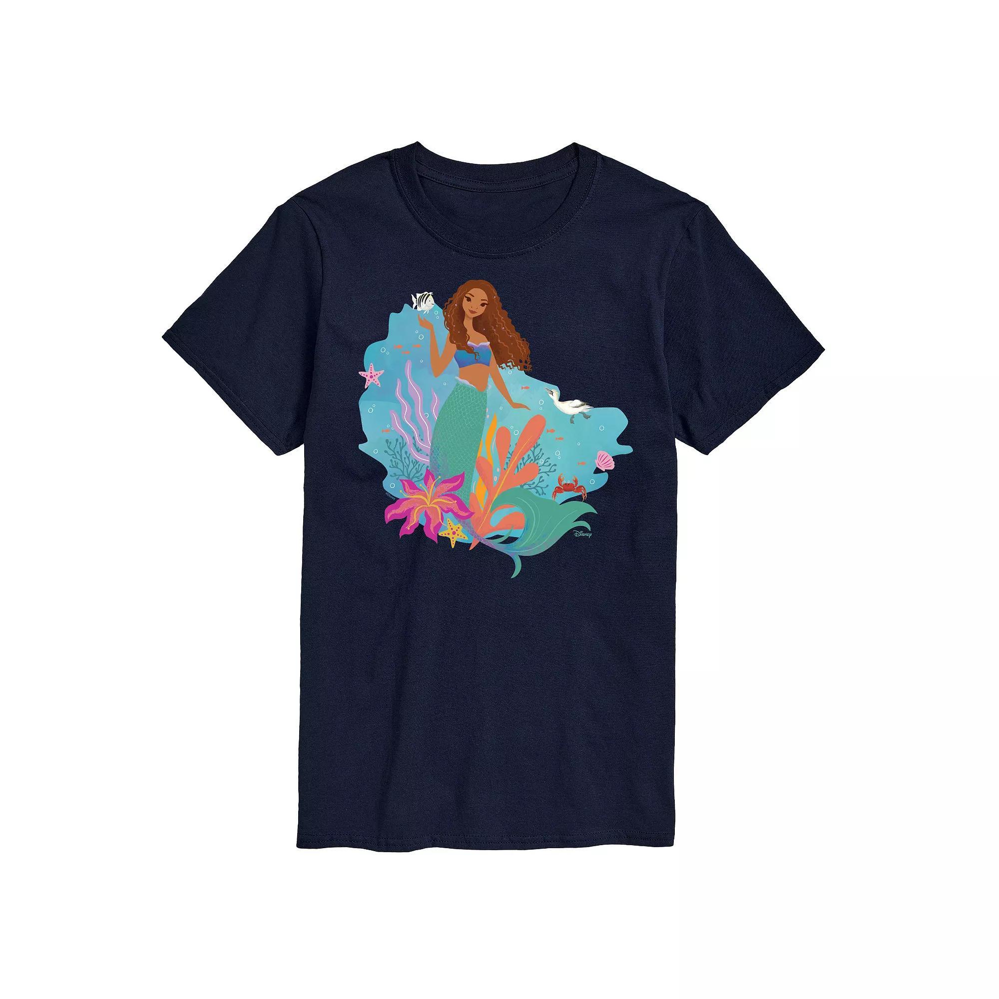 Disneys The Little Mermaid Mens Ariel Blue Product Image