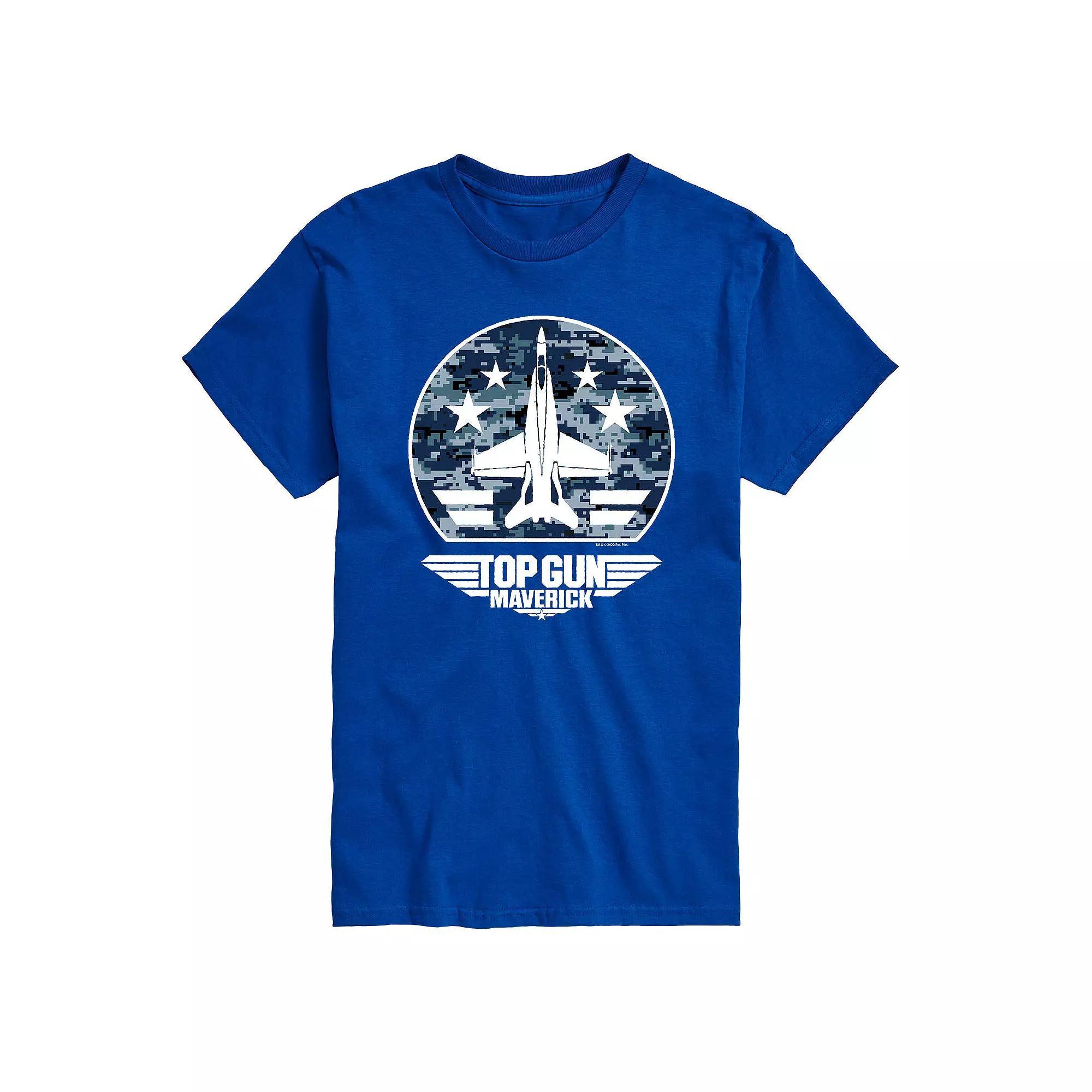 Big & Tall Top Gun Maverick Camo Tee, Mens Product Image