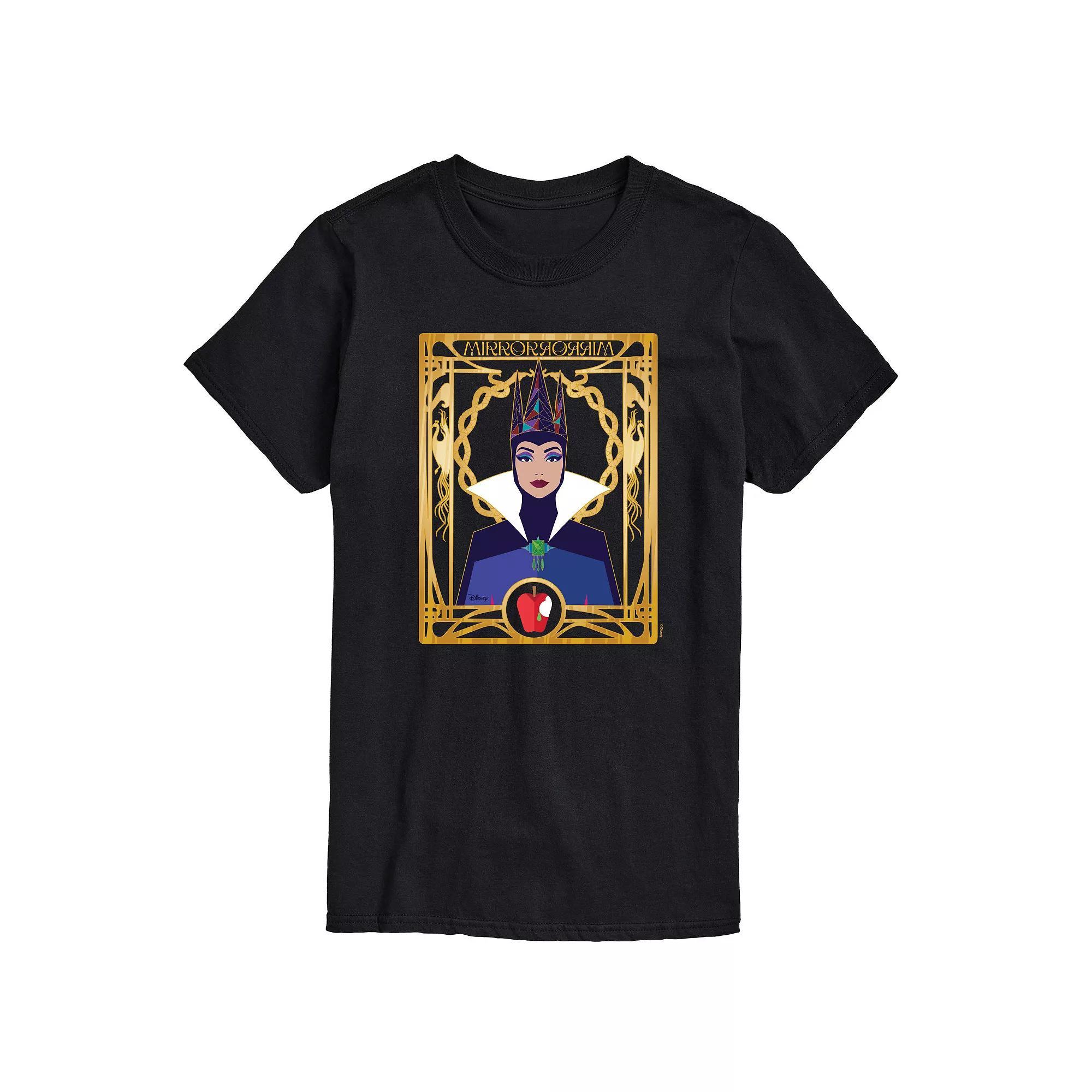 Disneys Snow White Evil Queen Big & Tall Mirror Mirror Graphic Tee, Mens Product Image