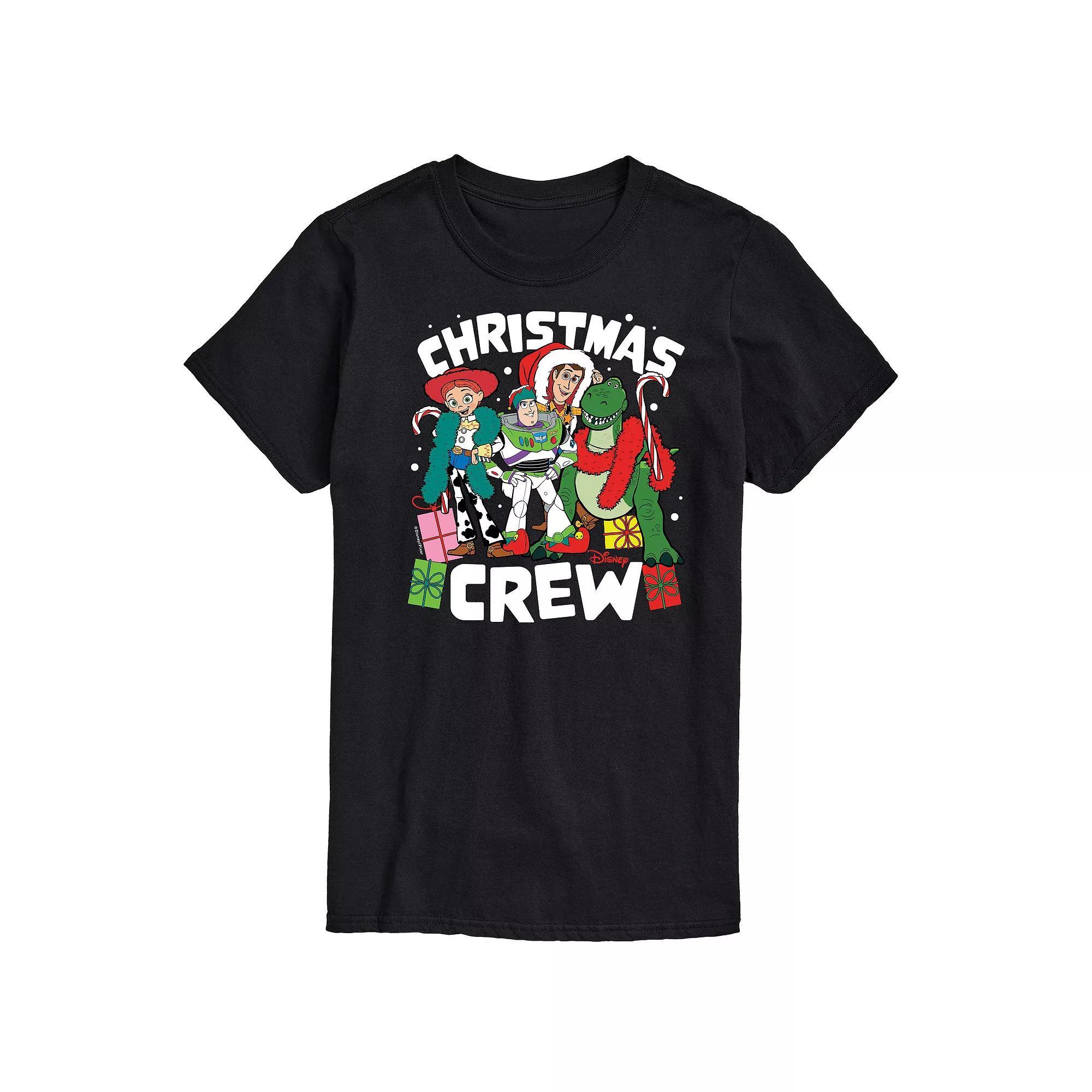Disney / Pixars Toy Story 4 Mens Christmas Crew Graphic Tee Product Image