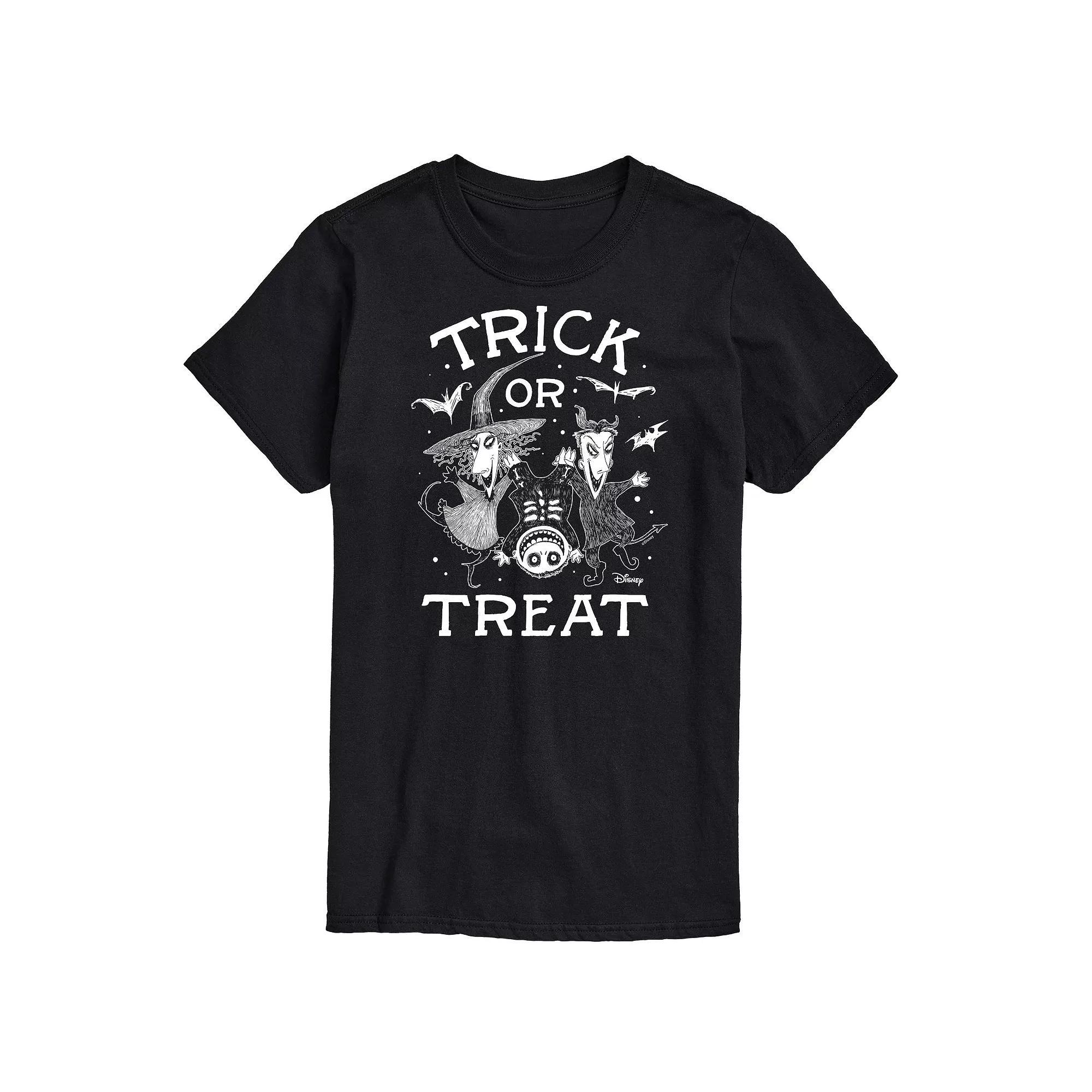 Disney's The Nightmare Before Christmas Men's Trick or Treat Graphic Tee, Size: Small, Black Product Image