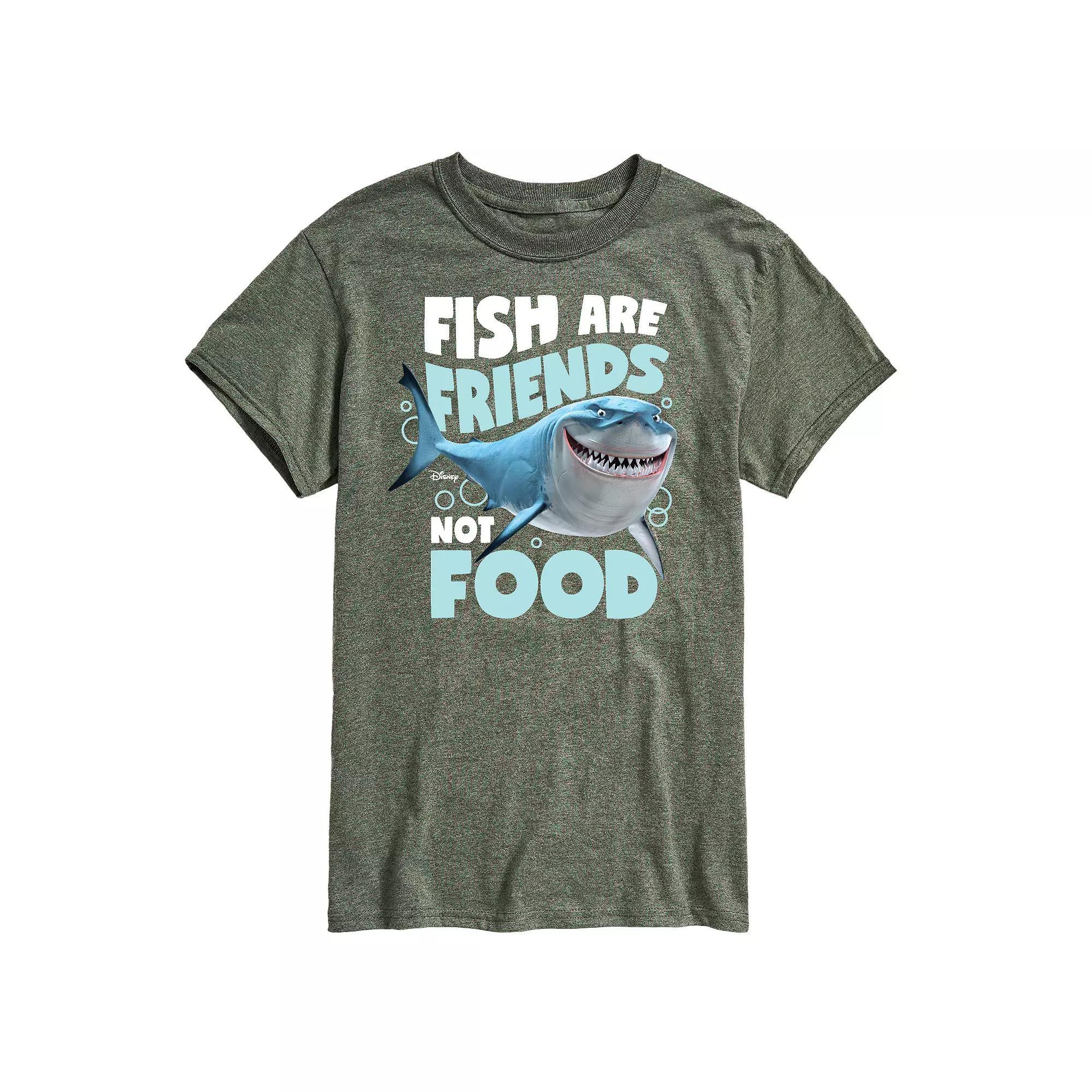 Disney/Pixar Finding Nemo Men's Fish Are Friends Graphic Tee, Size: Medium, Green Product Image