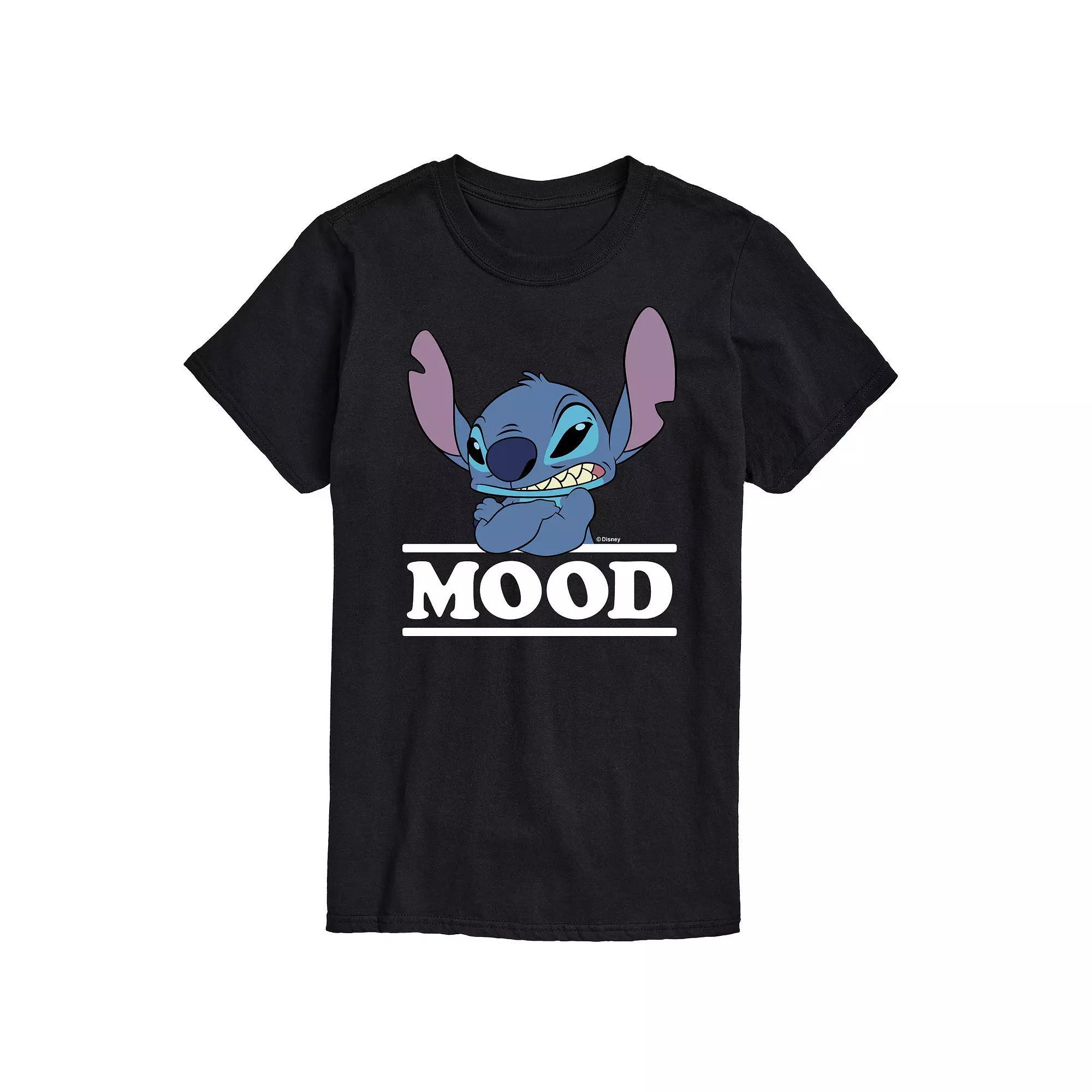 Disneys Lilo and Stitch Big & Tall Mood Graphic Tee, Mens Product Image