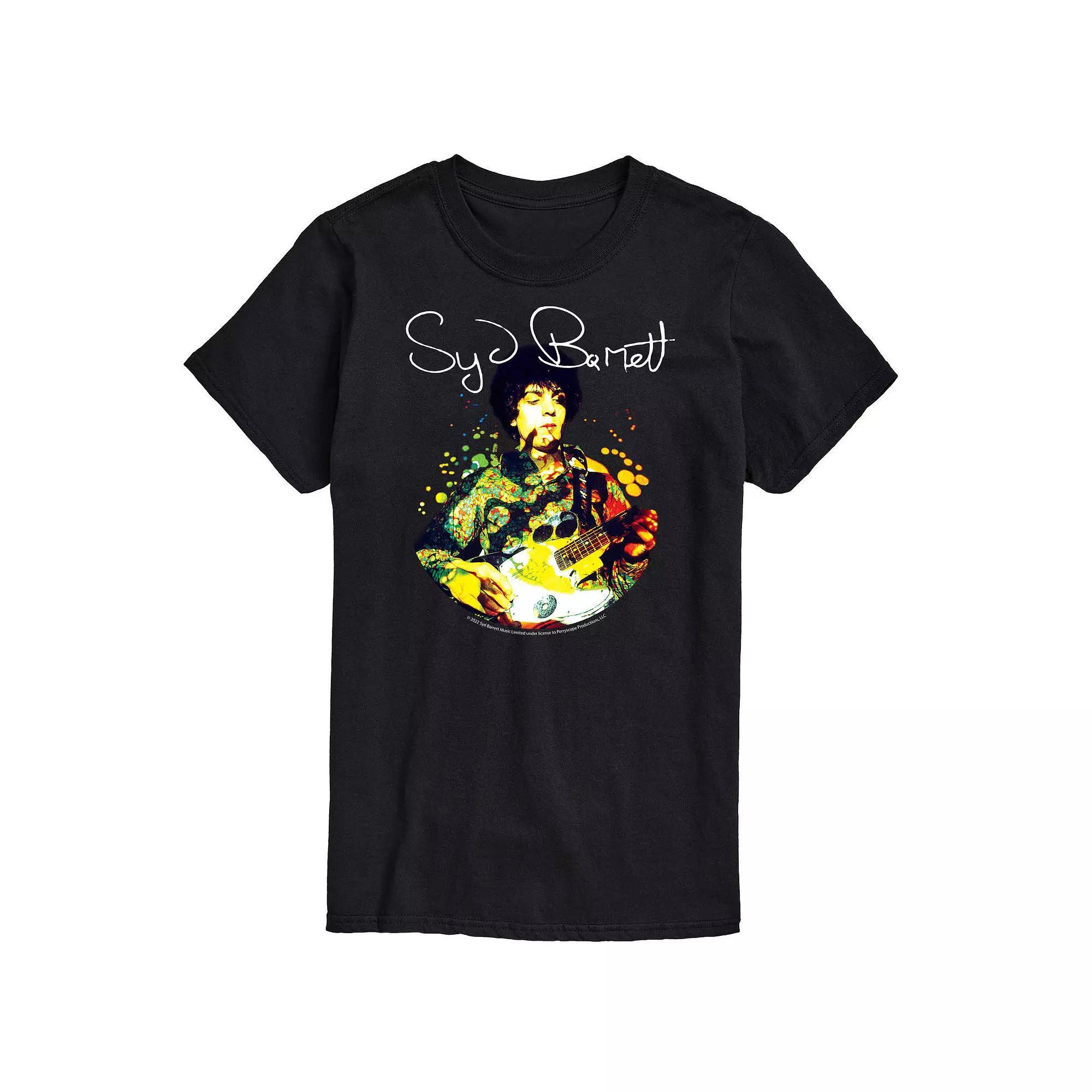 Mens Syd Barrett Psychedelic Graphic Tee Product Image