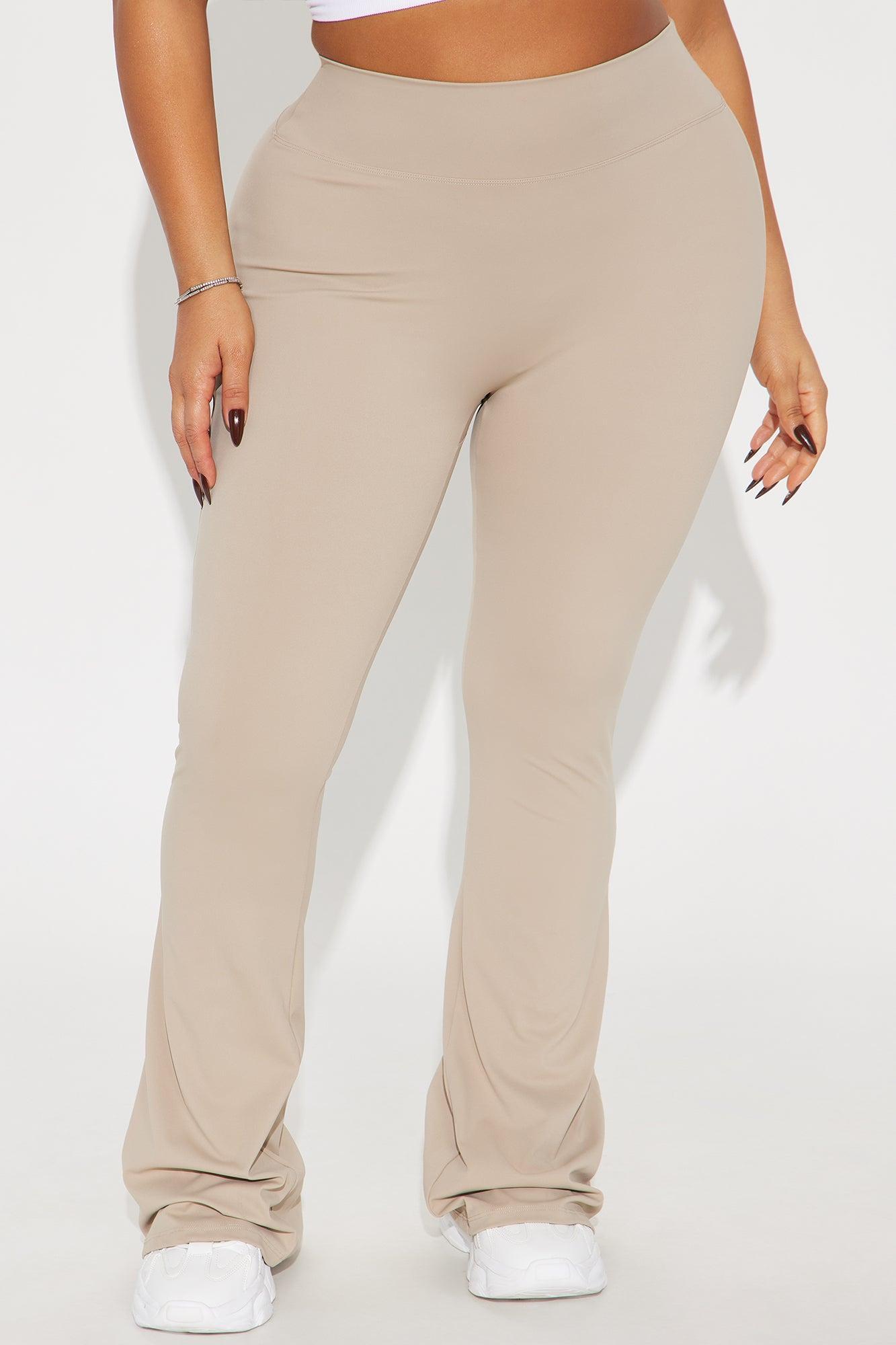 Stay Snatched Active Yoga Pant - Taupe Product Image