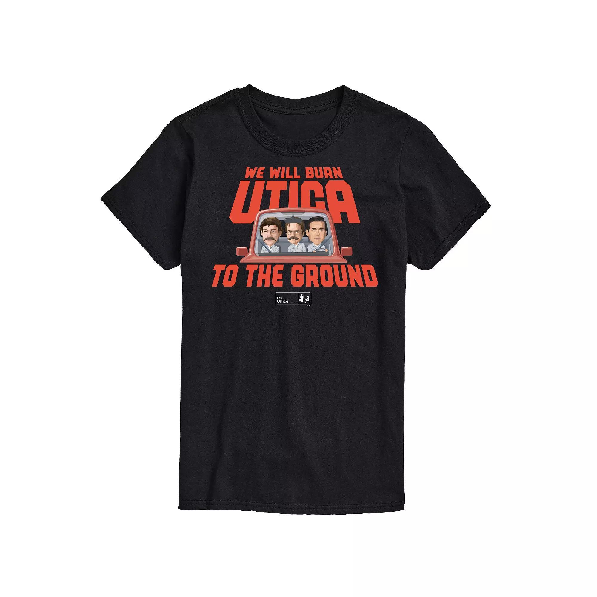Mens The Office Burn Utica Tee Product Image