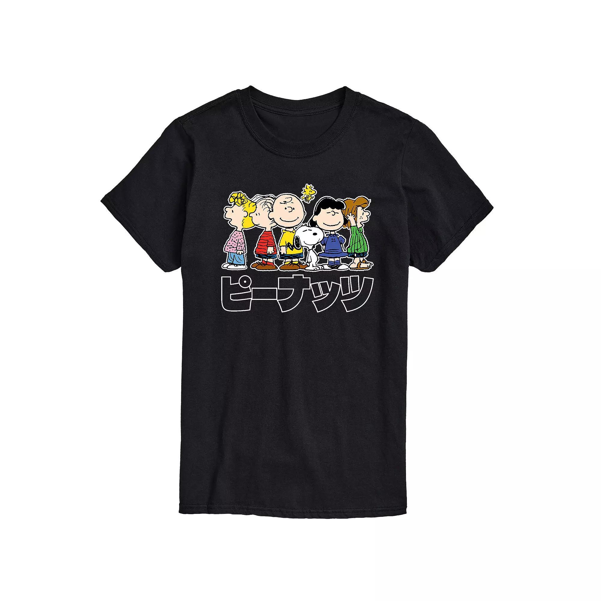 Mens Peanuts Kanji Group Tee Product Image
