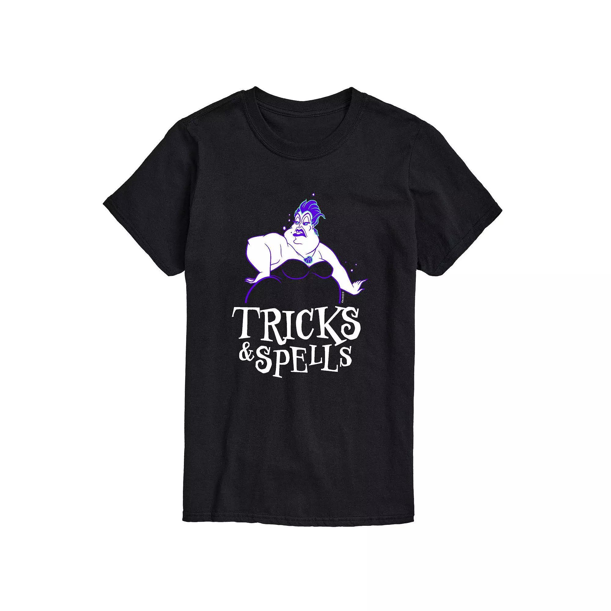 Disneys Villians Big & Tall Tricks Spells Graphic tee, Mens Product Image