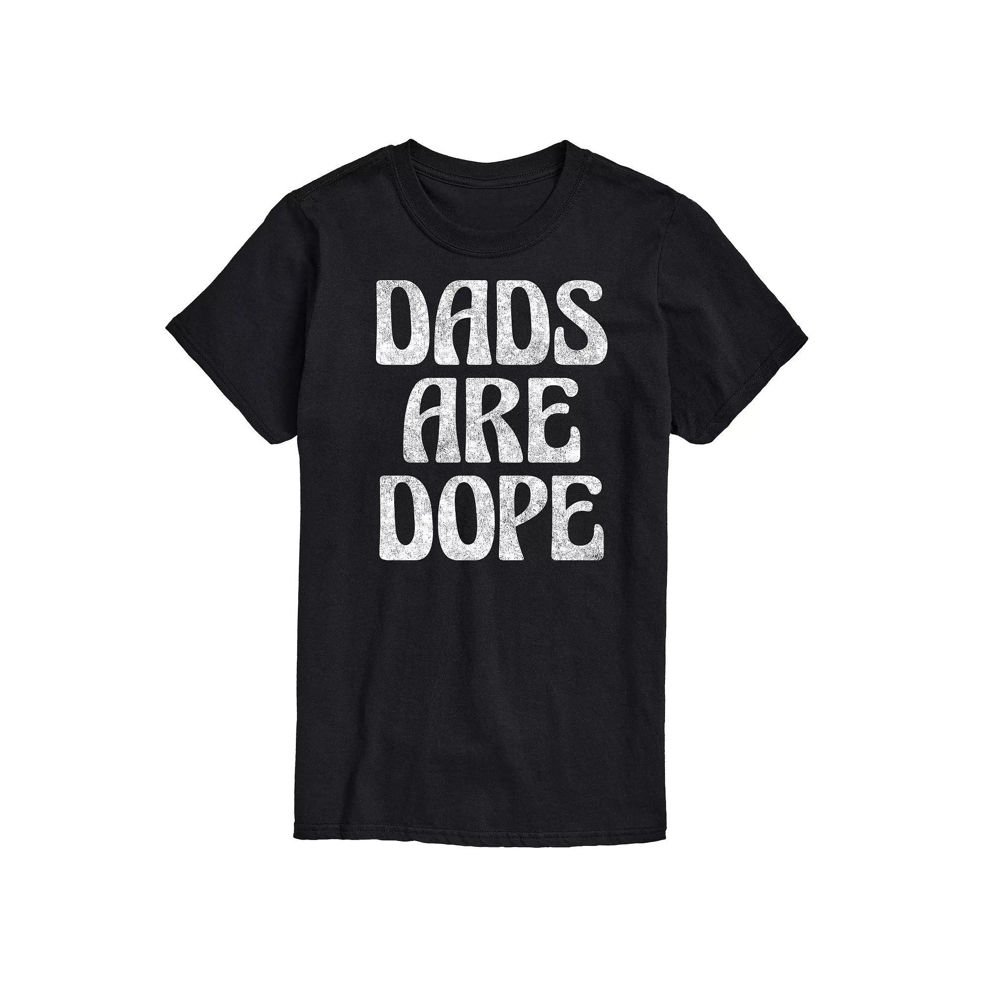 Big & Tall Dads Are Dope Graphic Tee, Mens Product Image