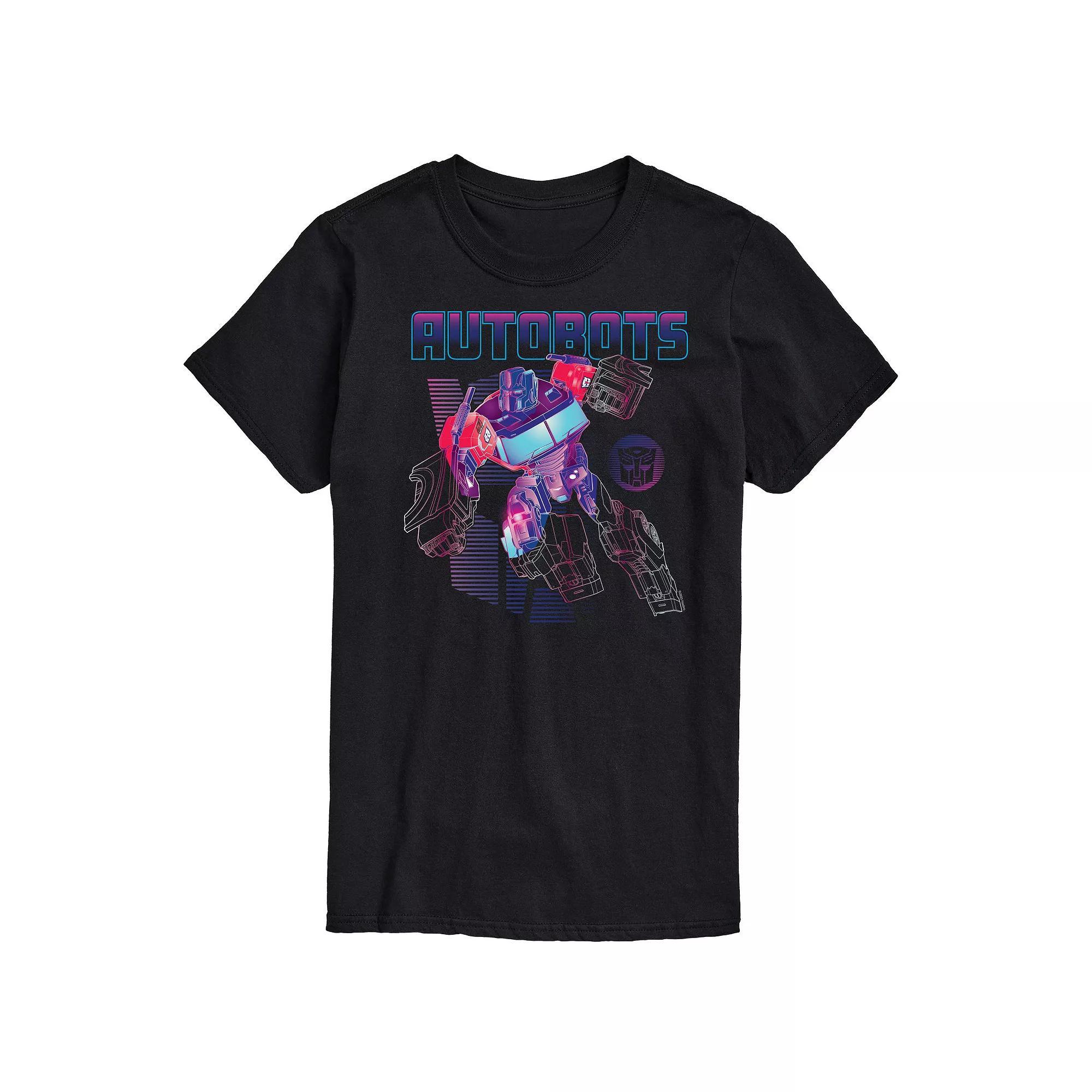 Mens Transformers Autobots Grid Tee Product Image