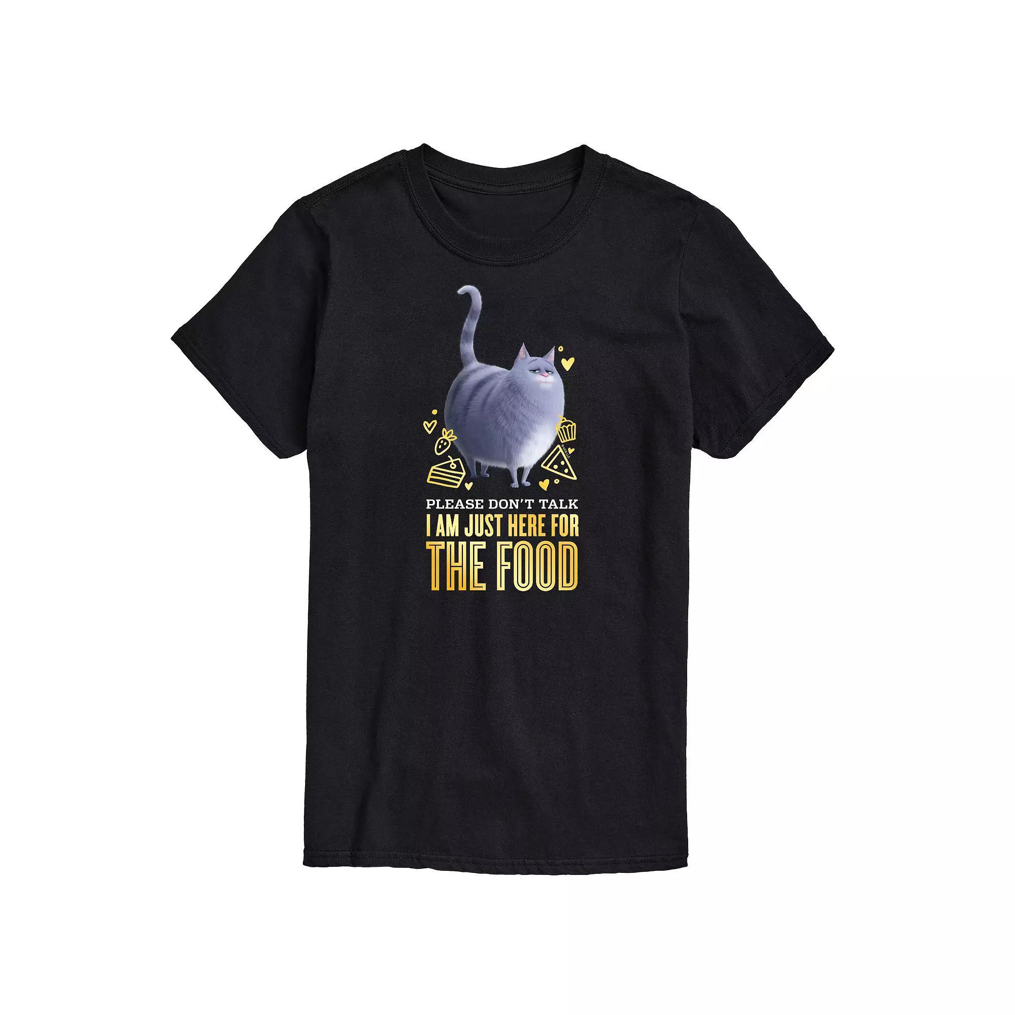 Mens The Secret Life of Pets Please Dont Talk Graphic Tee Product Image
